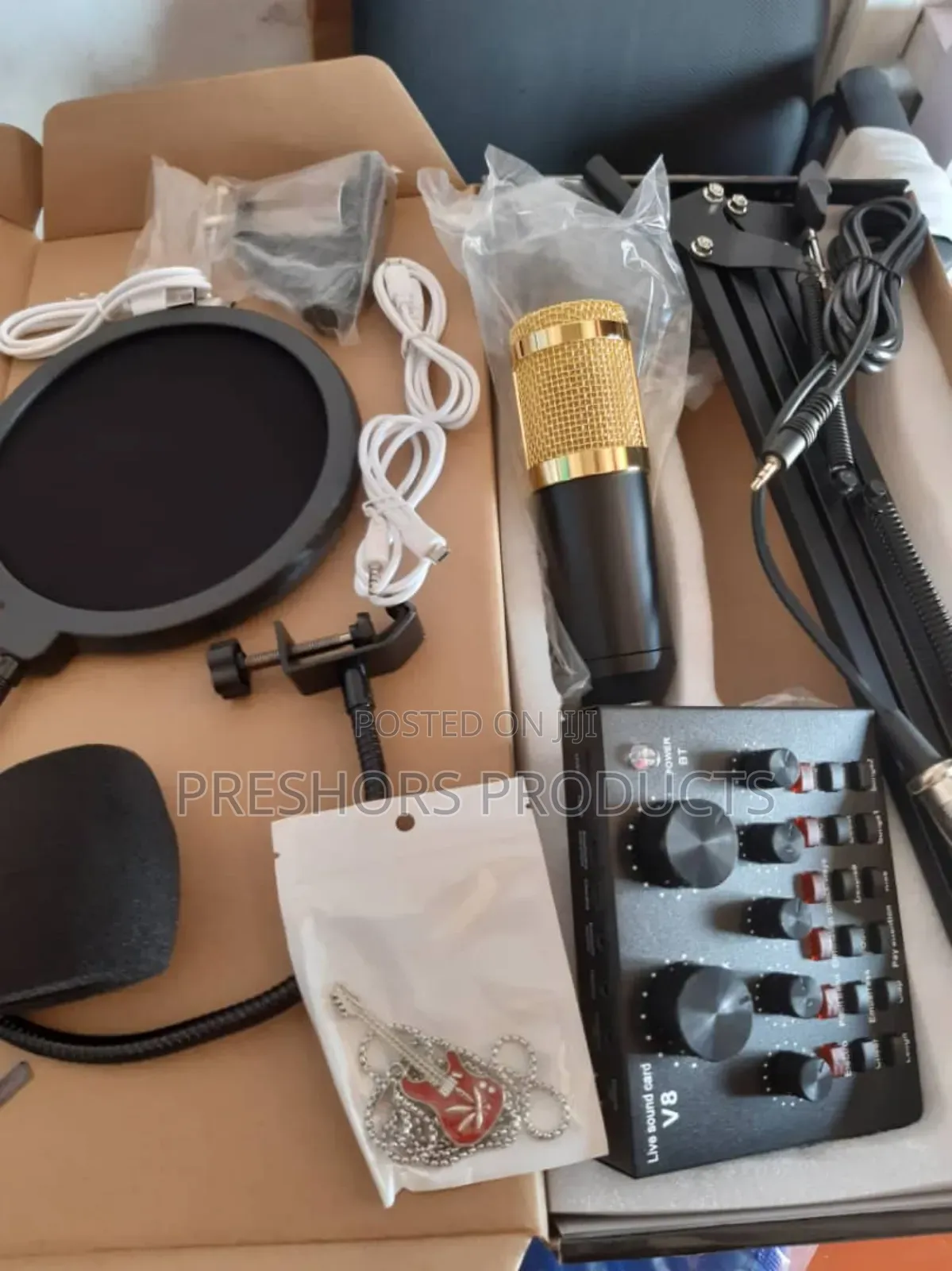 High Quality Bm 800 Complete Set With V8 Soundcard