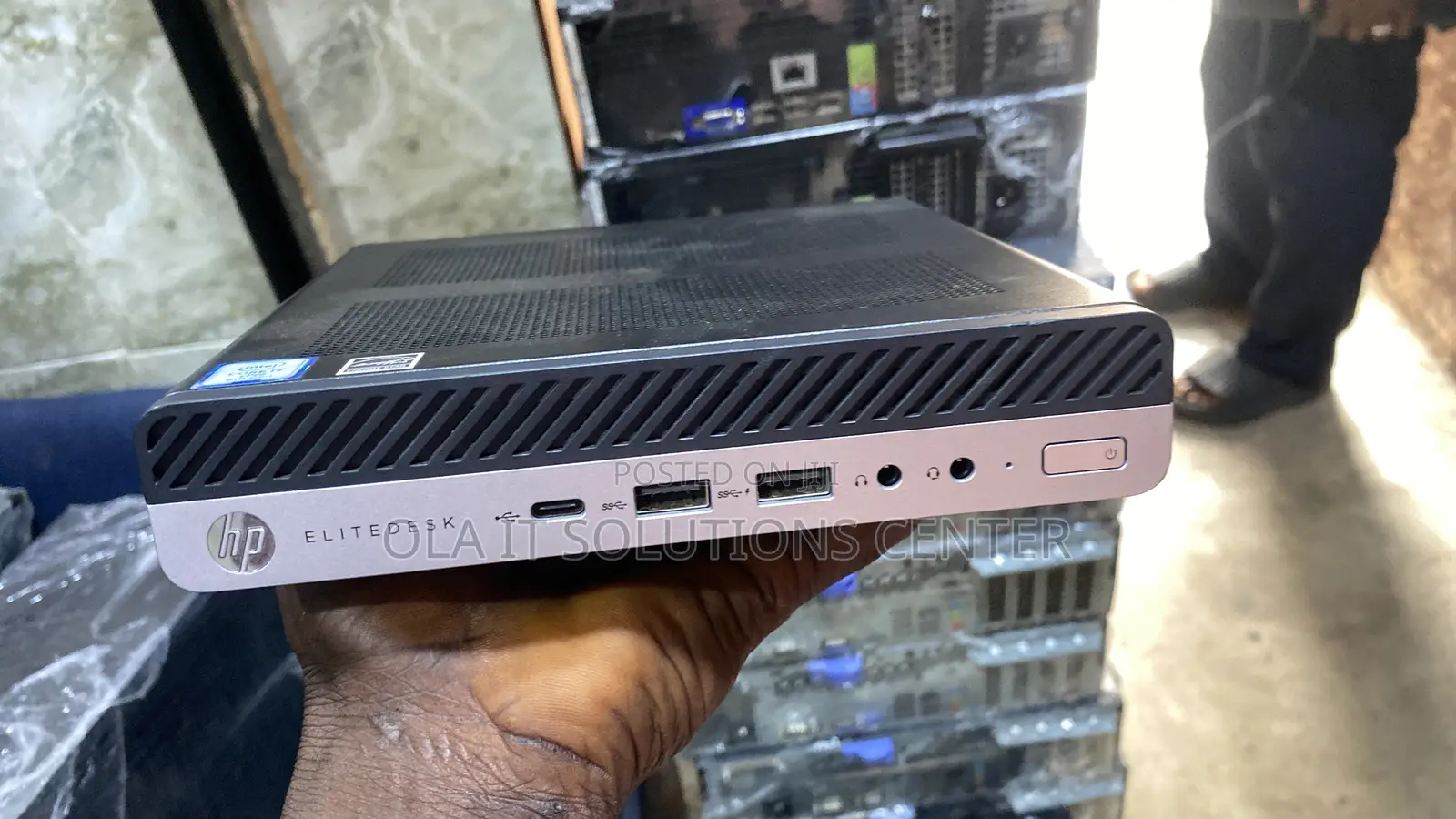 Desktop Computer HP EliteDesk 800 G4 8GB Intel Core I5 SSD 256GB