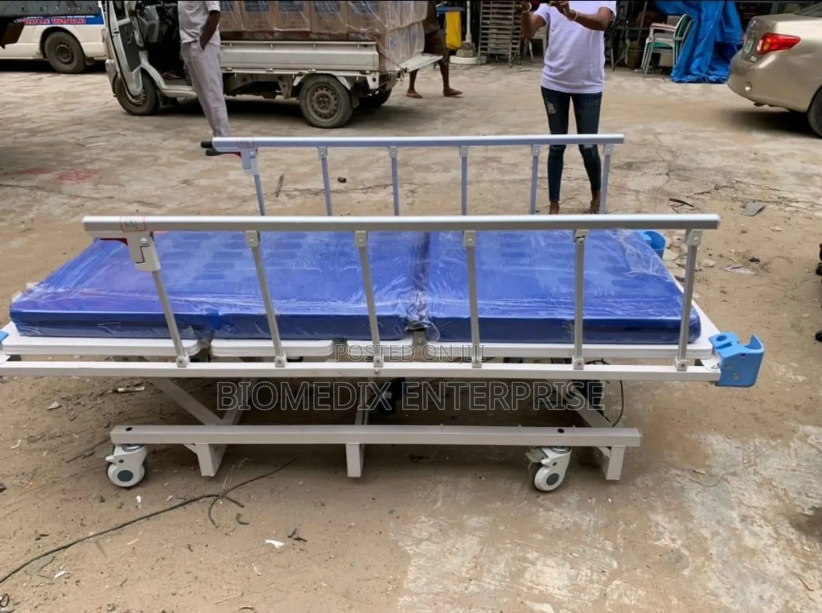 Electric Hospital Bed 3 Crank ABS