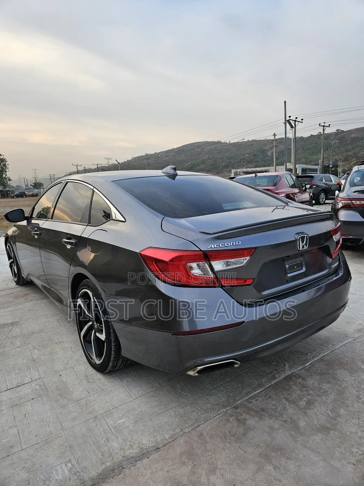Honda Accord Sport 2018 Gray