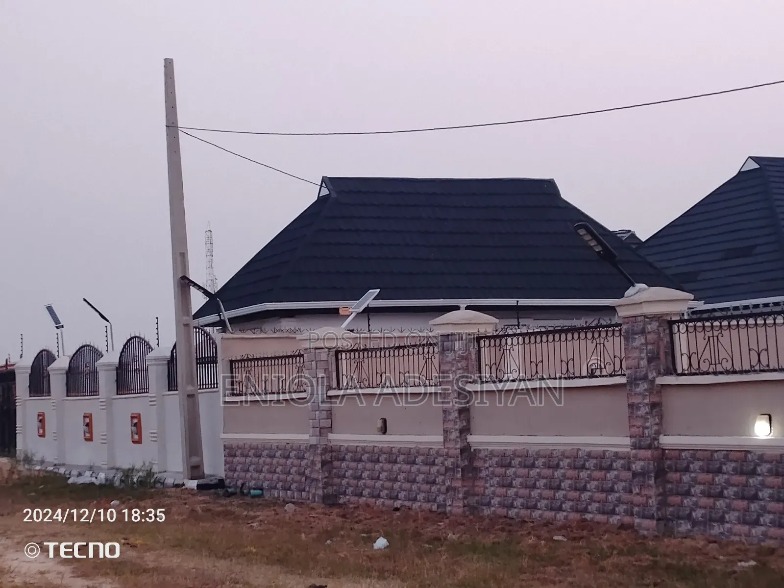 Furnished 3bdrm Block of Flats in Ajebo Estate, Igbogbo for rent