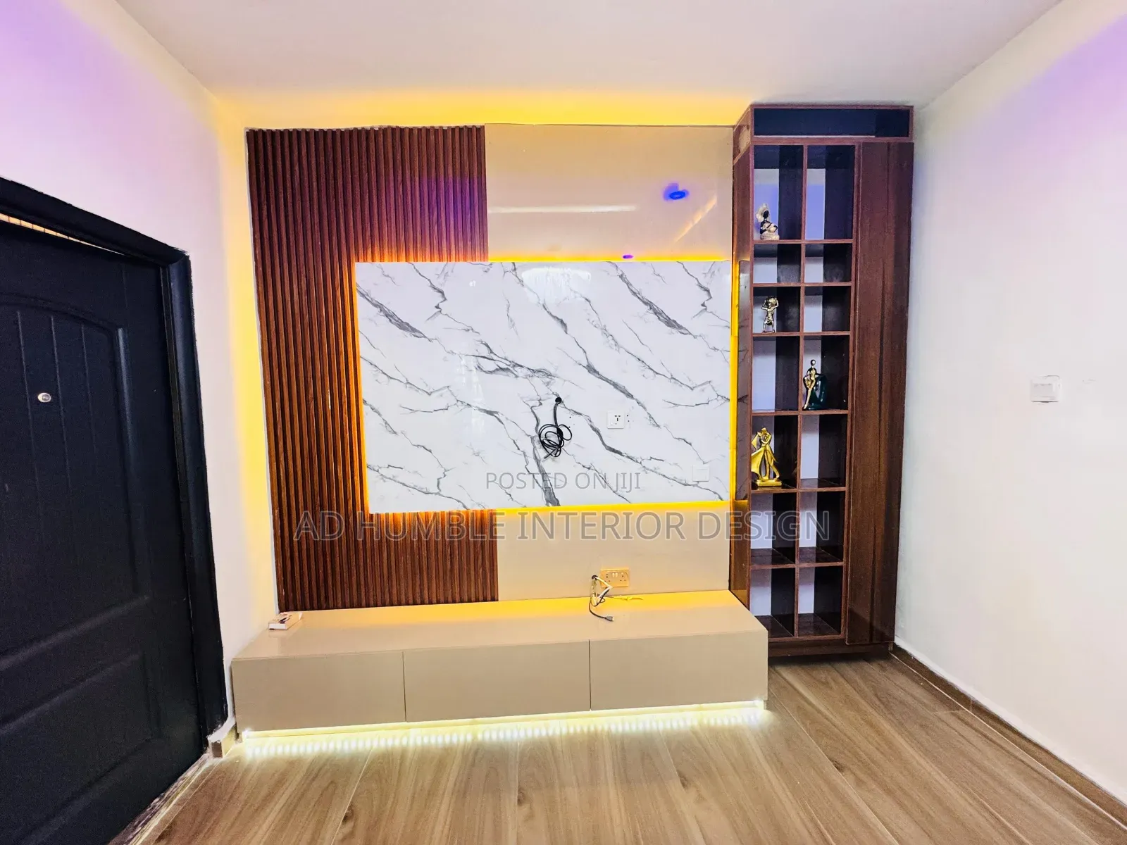 Wall Console and Shelves