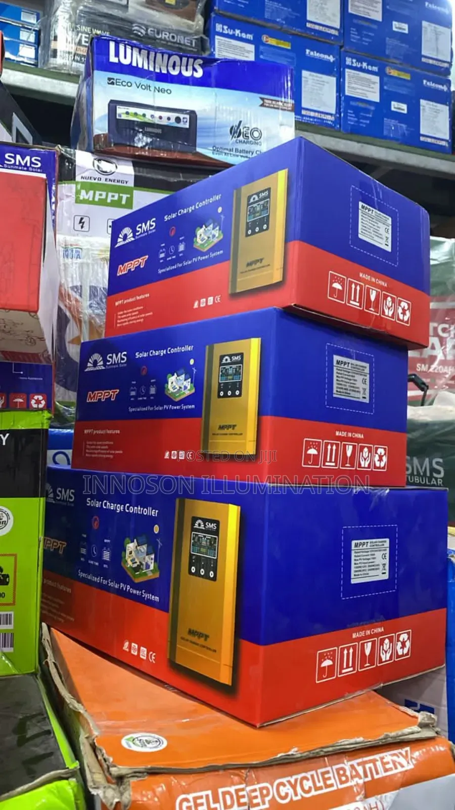 100a, 80a, 60a Sms Mppt Charger Controllers