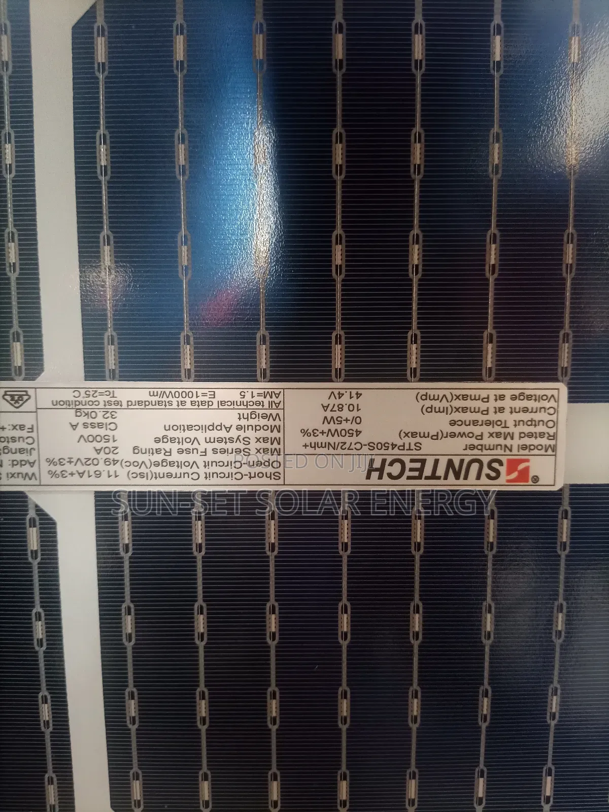 Suntech Solar Panels 450w.