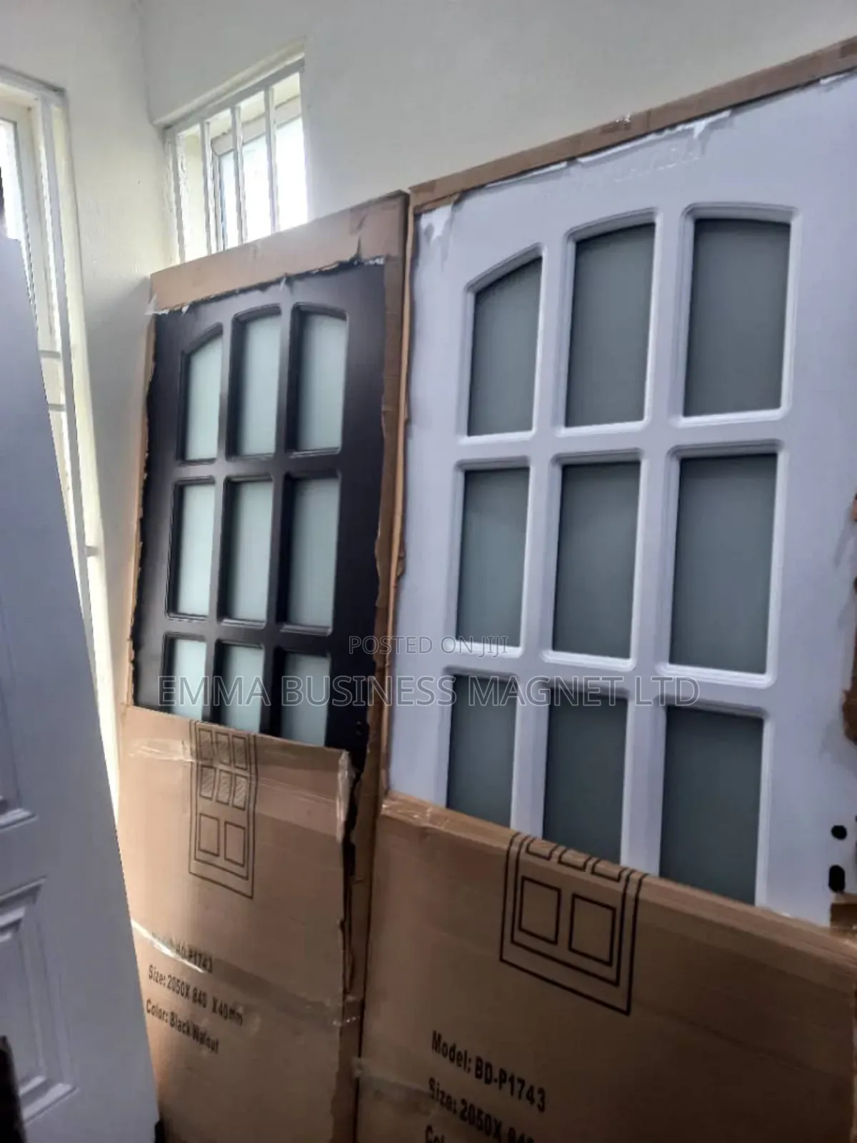 High Quality Glass Wooden Doors