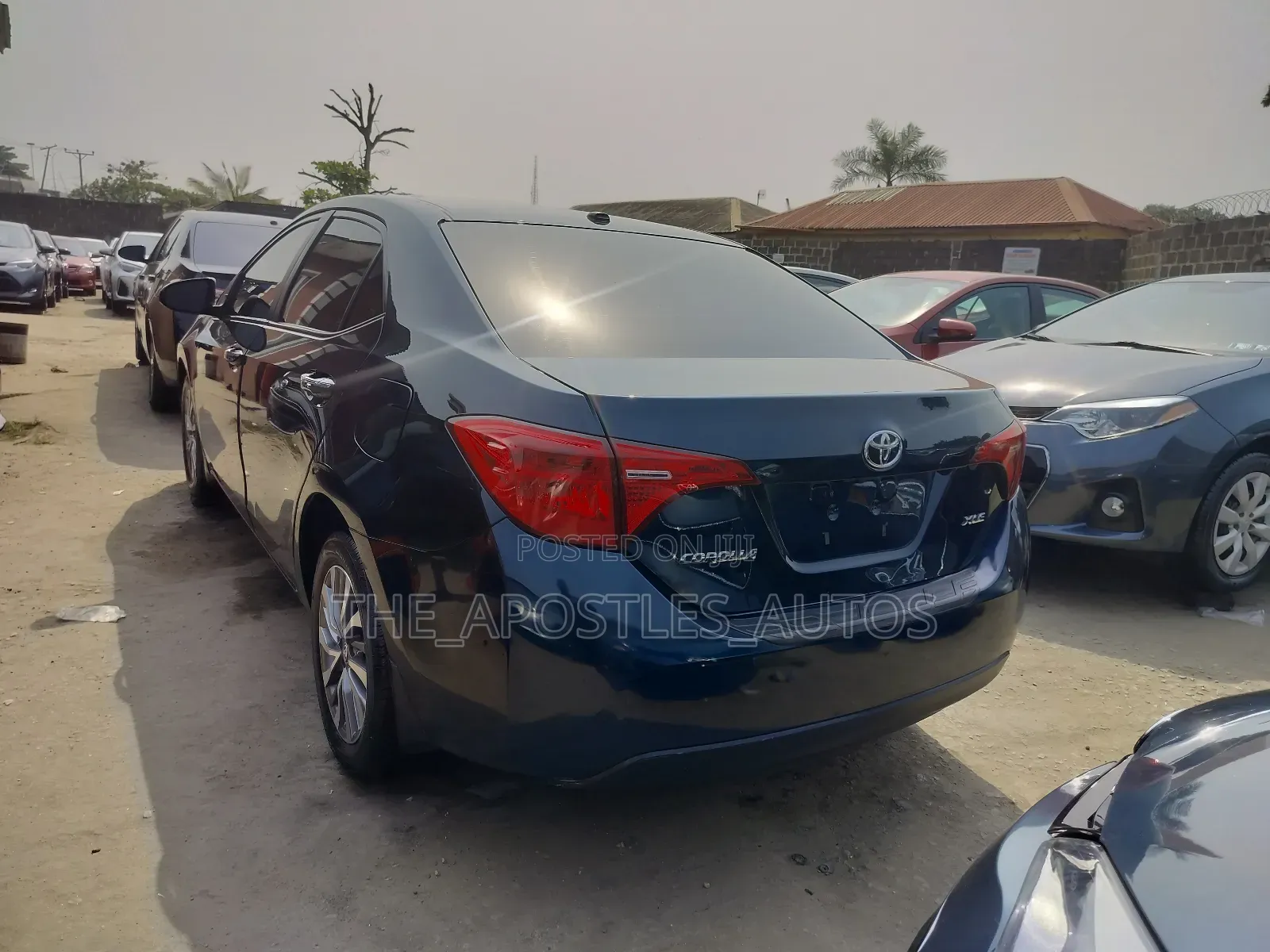 Toyota Corolla 2017 Blue