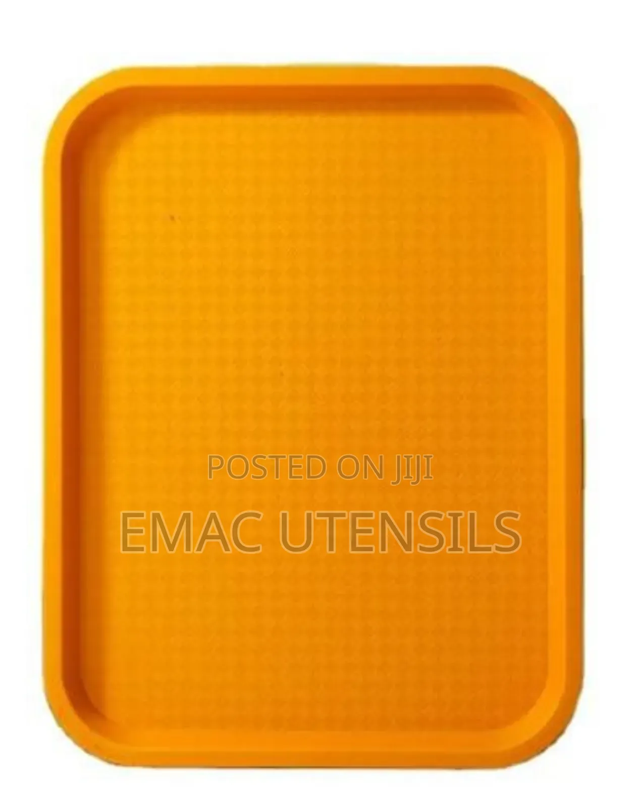 Black Fast Food Restaurants Serving Tray