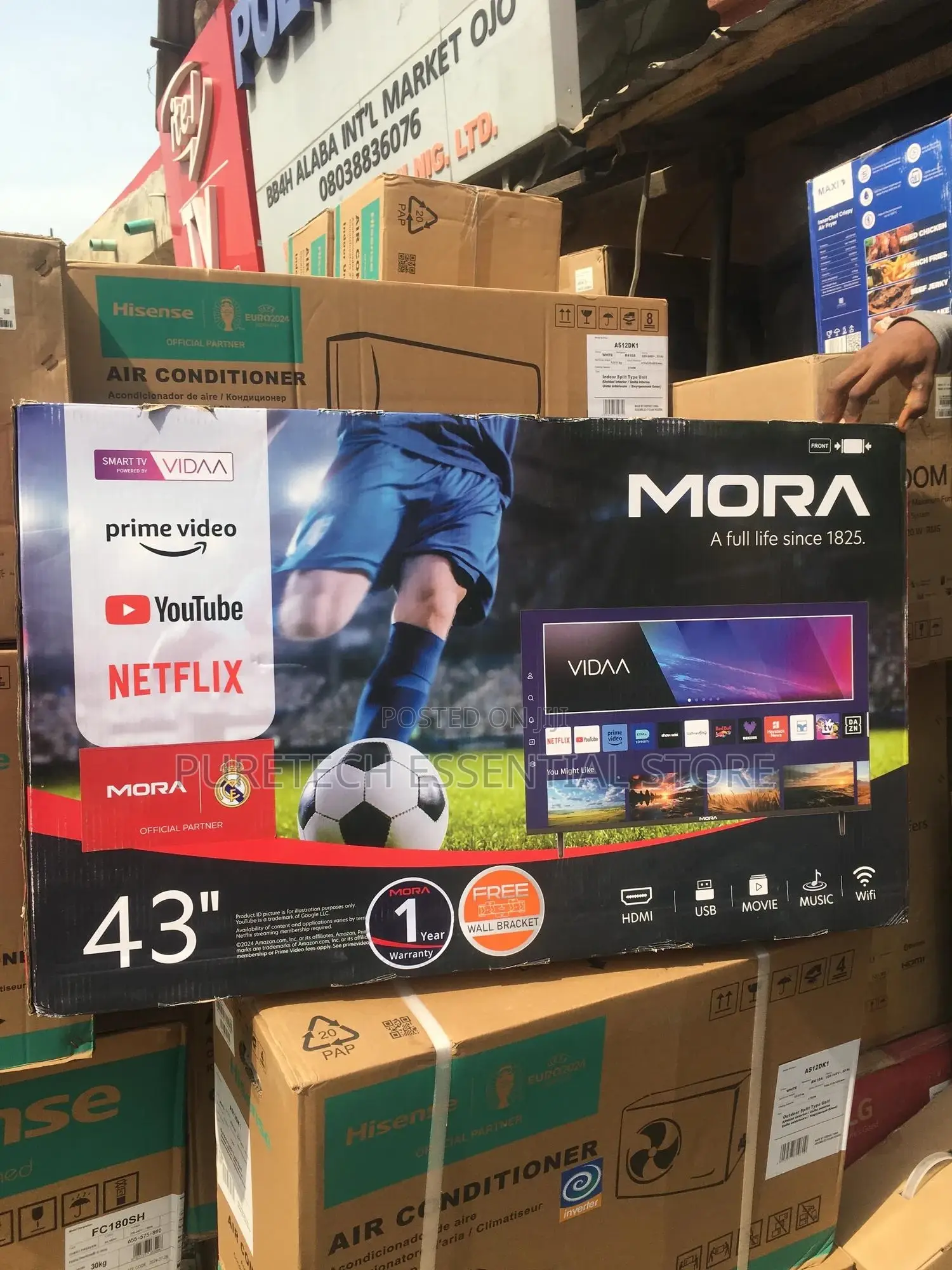 Mora Smart 43”inches Tv