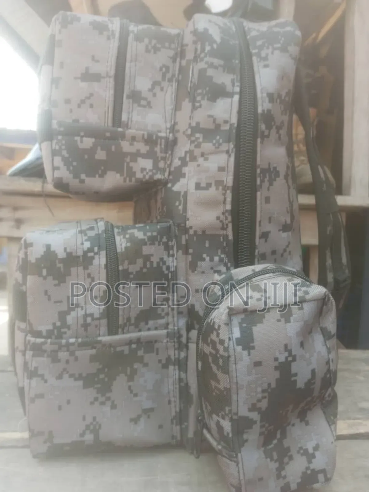 XXX Rugged Camouflage Backpack Bag