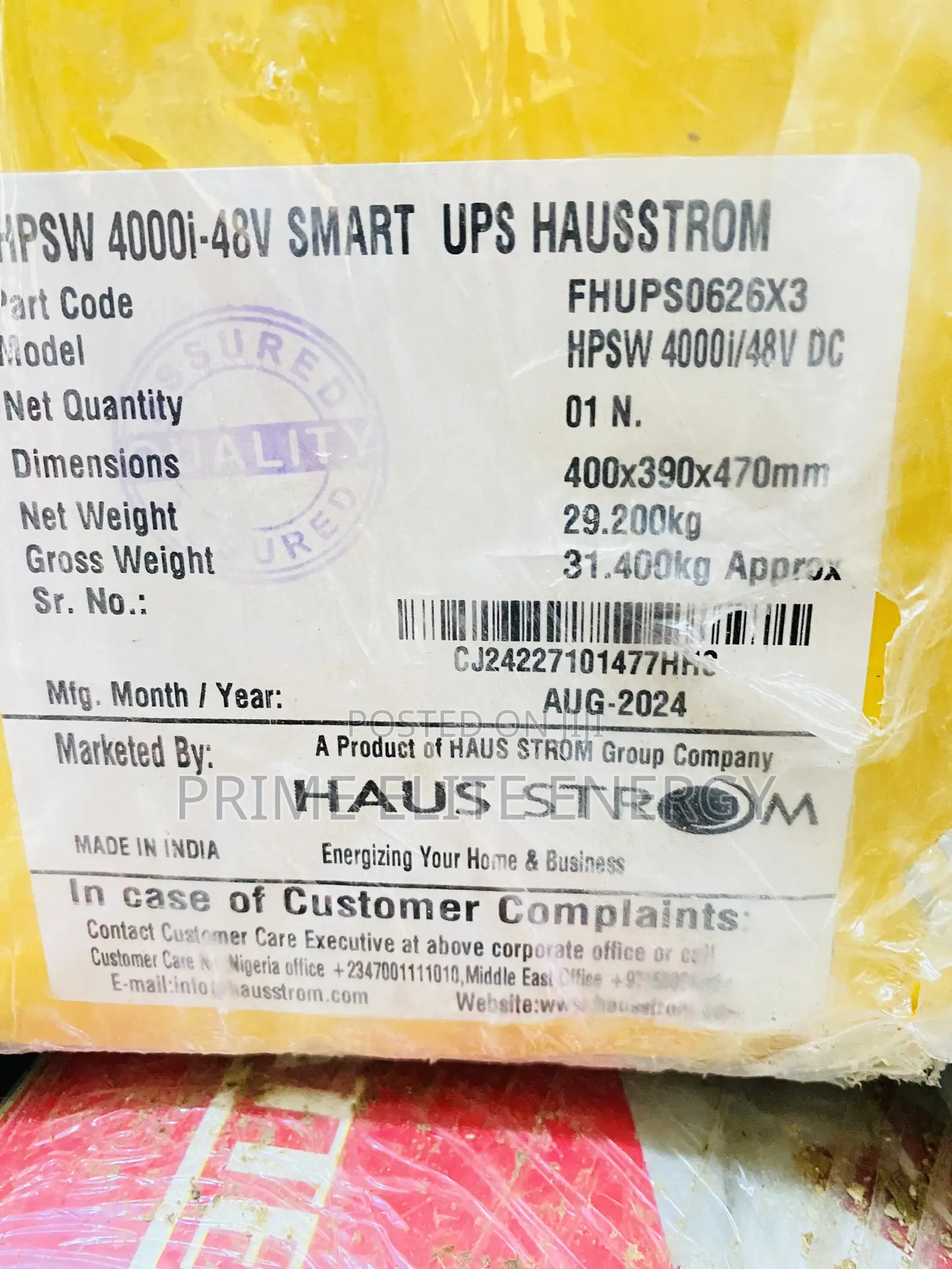 Haus Strom 4kva Inverter 48V
