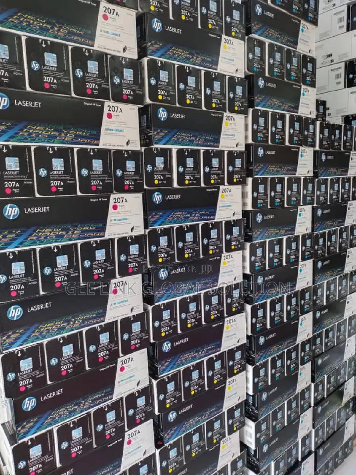 Hp Genuine Toner 207a Yellow, Cyan, Magenta