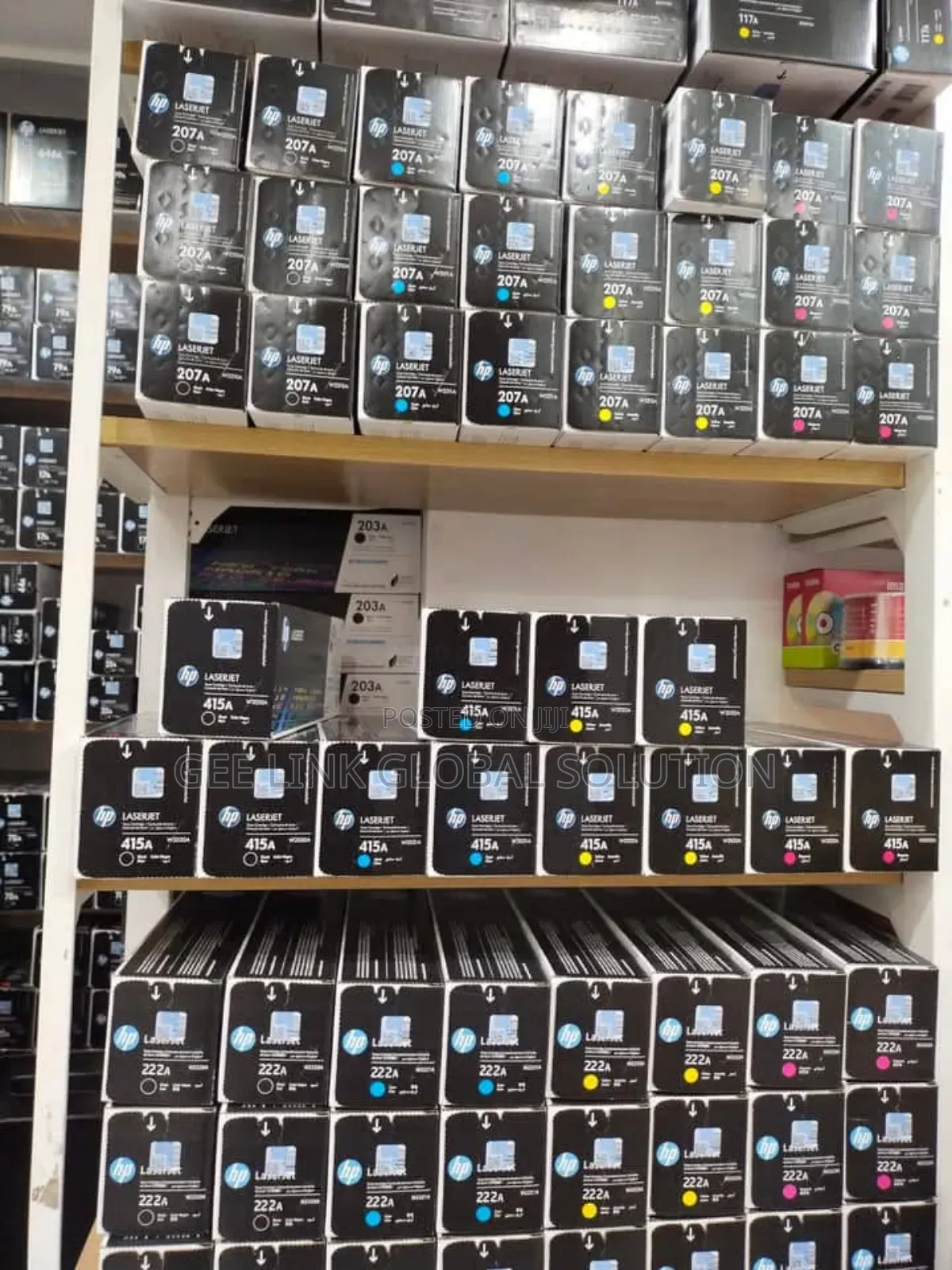 Hp Genuine Toner 415a Yellow, Cyan, Magenta