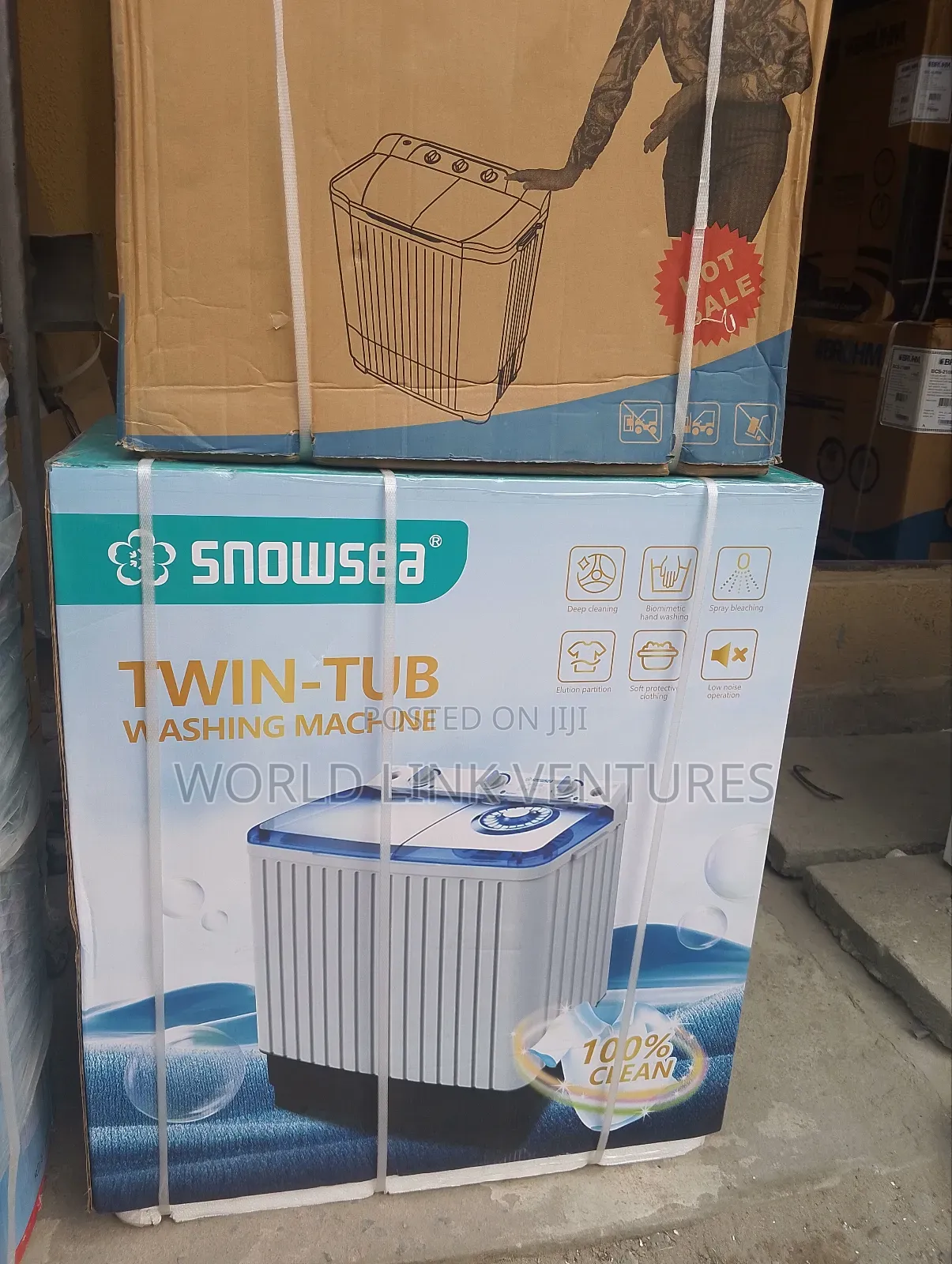 Snowsea Twin Tub Washing Machine 8kg Wishing Capacity
