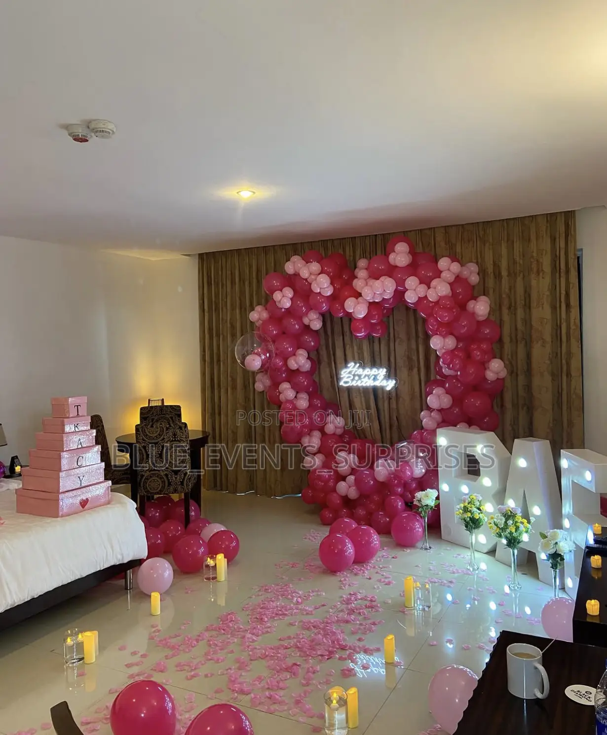 Surprise Birthday Decoration/ Ballon Garland
