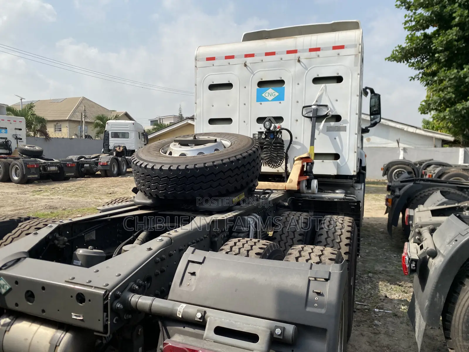 Brand New HOWO Nx-430hp, CNG Tractor Head