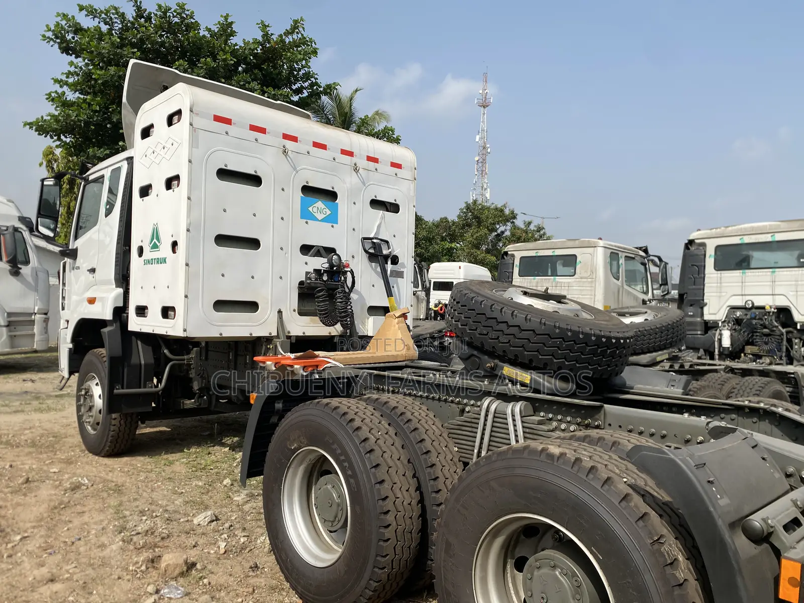 Brand New HOWO Nx-430hp, CNG Tractor Head