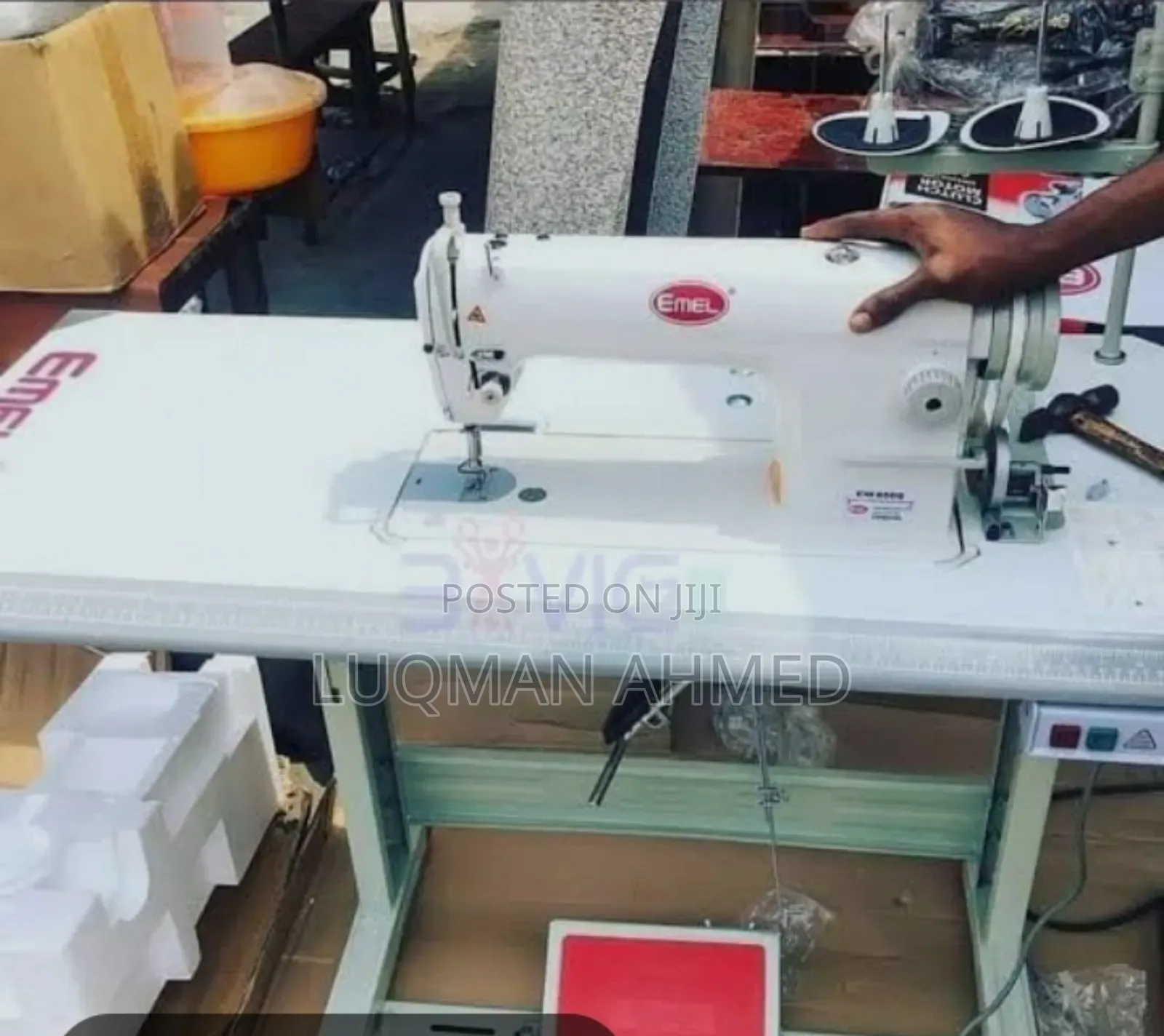 Emel Industries Straight Sewing Machine