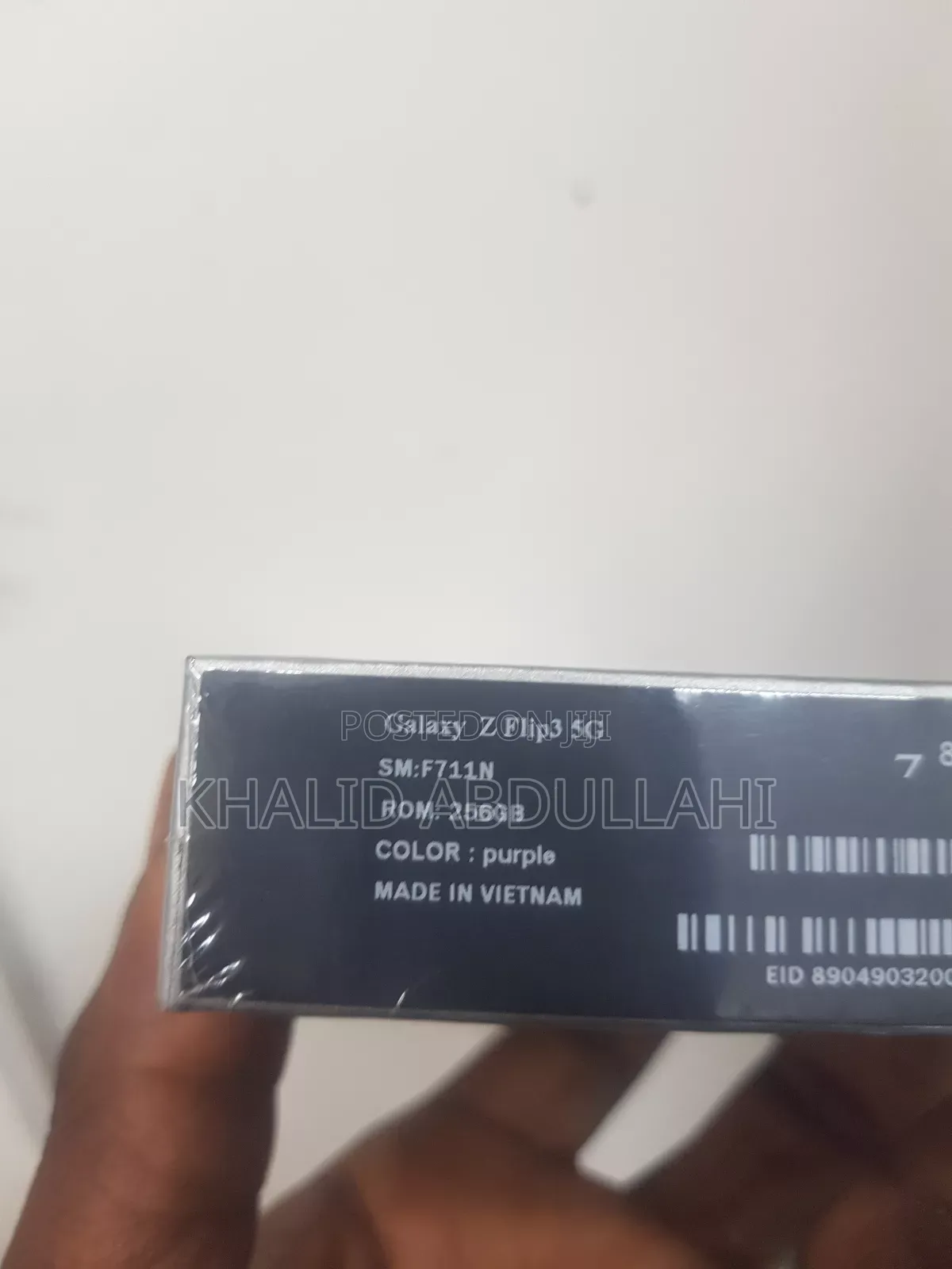 New Samsung Galaxy Z Flip 3 256 GB Purple