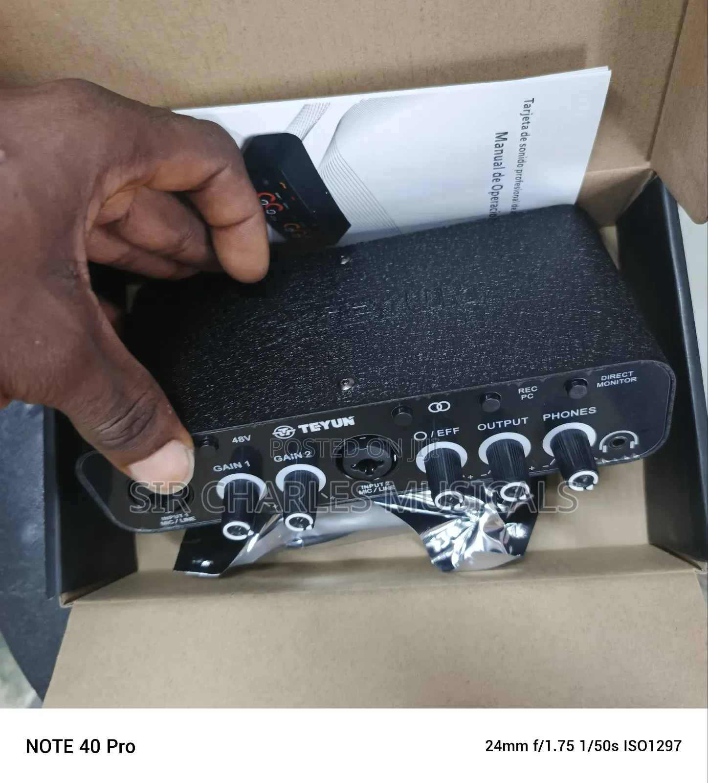 TEYUN Q26 2 Channels Professional Portable Audio Interface