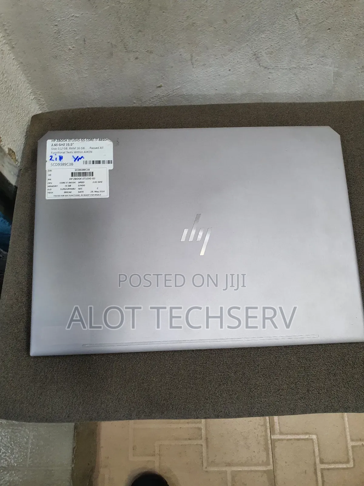 Laptop HP ZBook Studio G5 16GB Intel Core I7 SSD 512GB