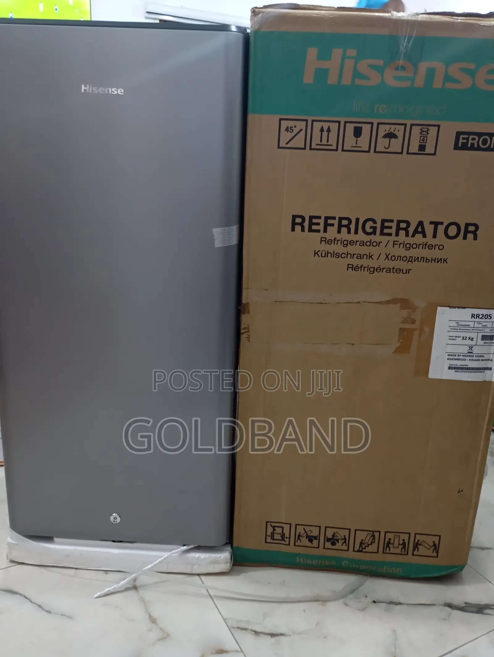 Hisense 150L 32kg Super Chill Top Freezer Refrigerator Rr20s