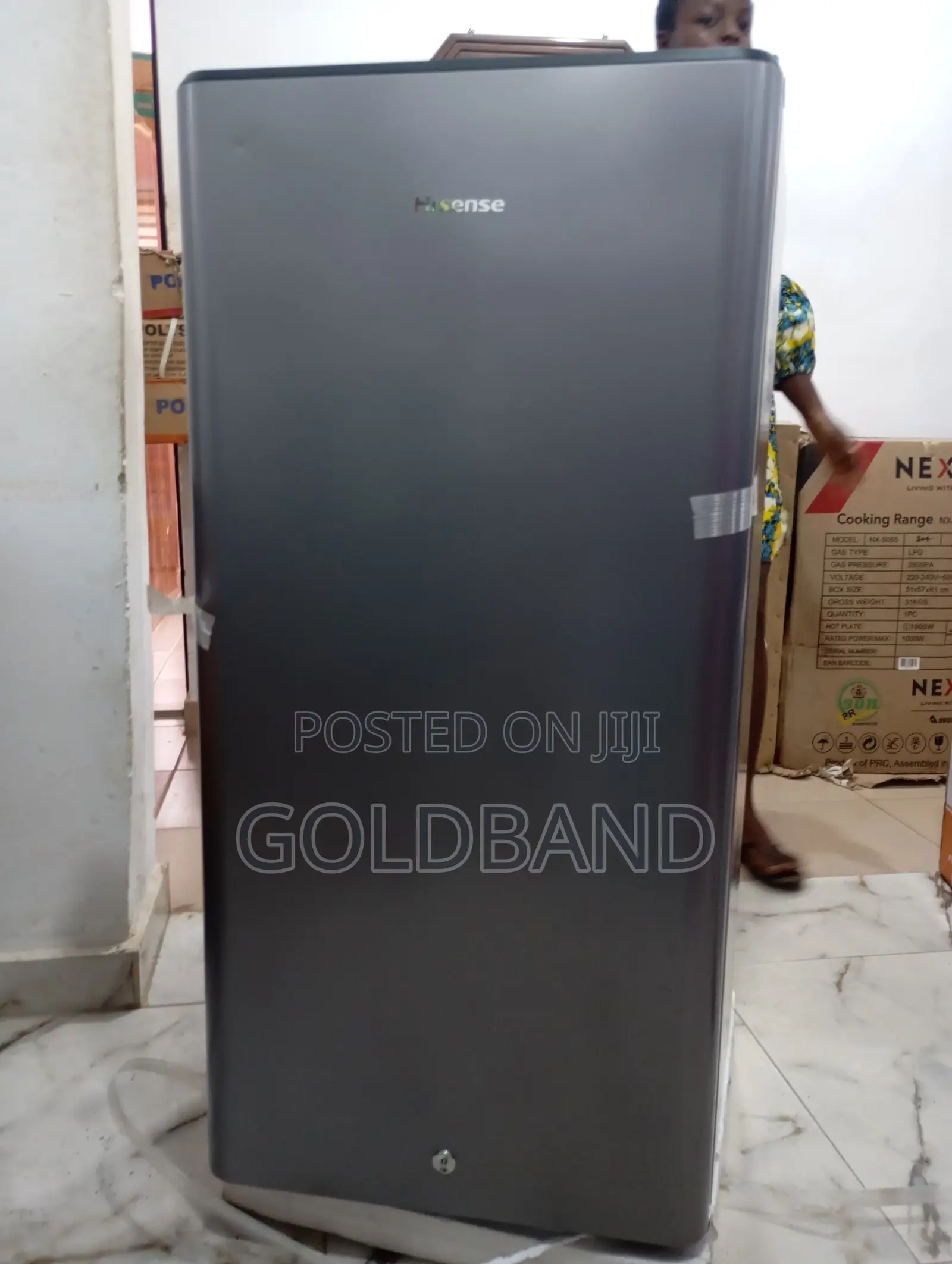 Hisense (Rr20s) 150L High-Tech Single Door Refrigerator