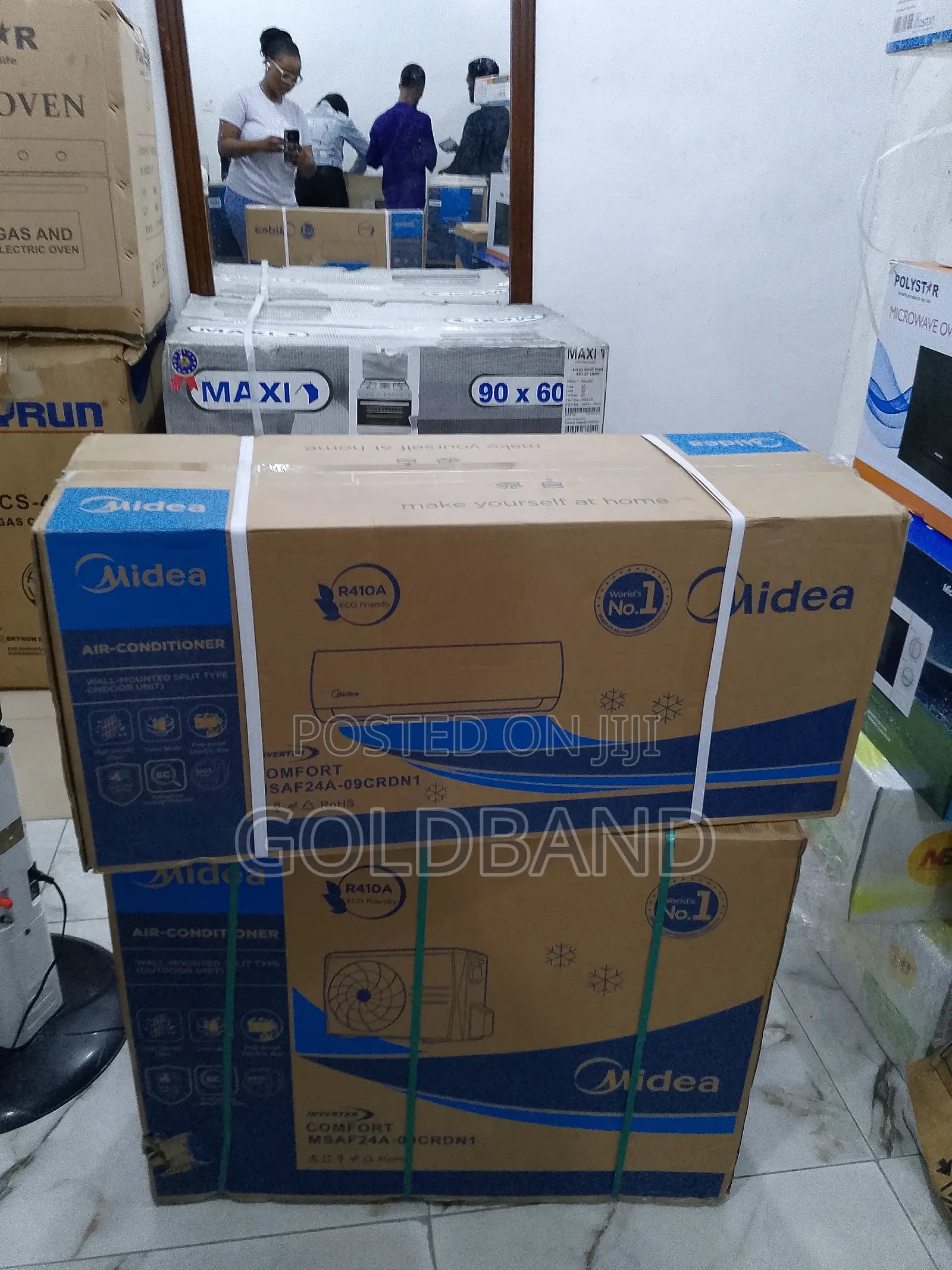 Midea 1hp Inverter Split AC Unit Msaf24a-O9crdni