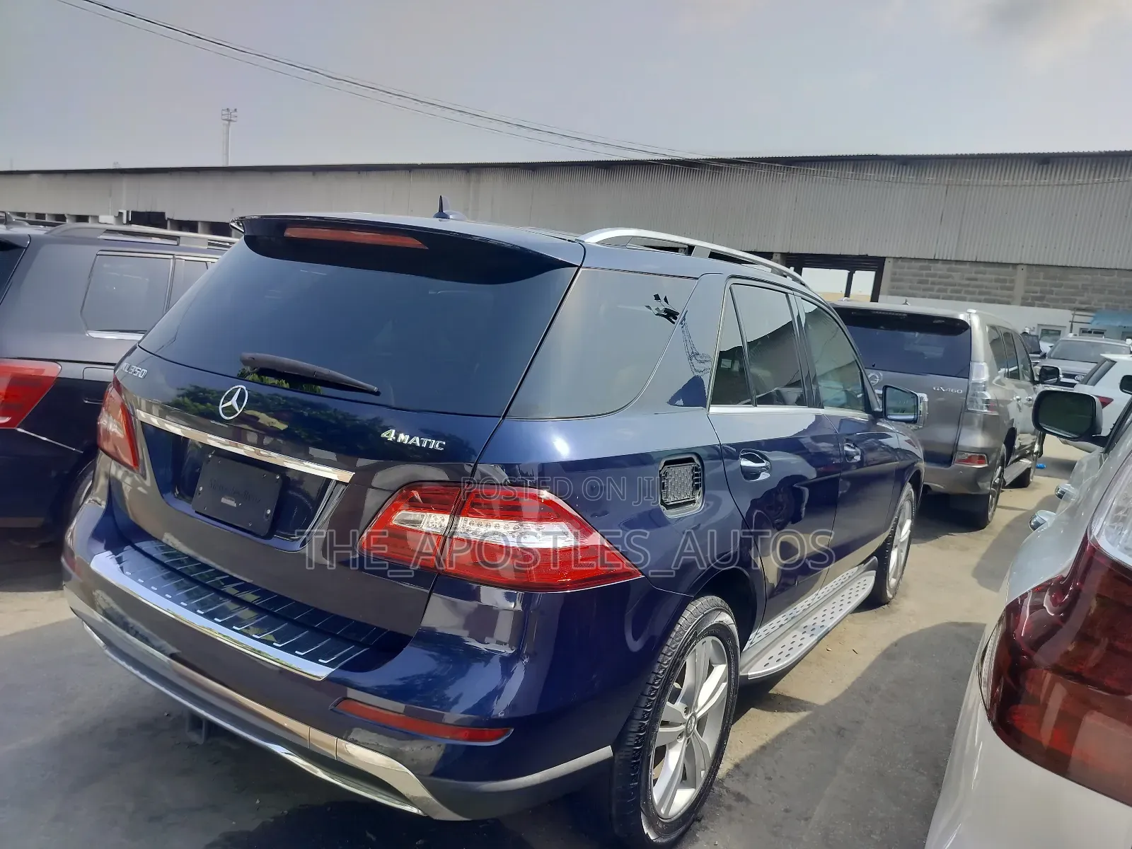 Mercedes-Benz M Class ML 350 4x2 2013 Blue