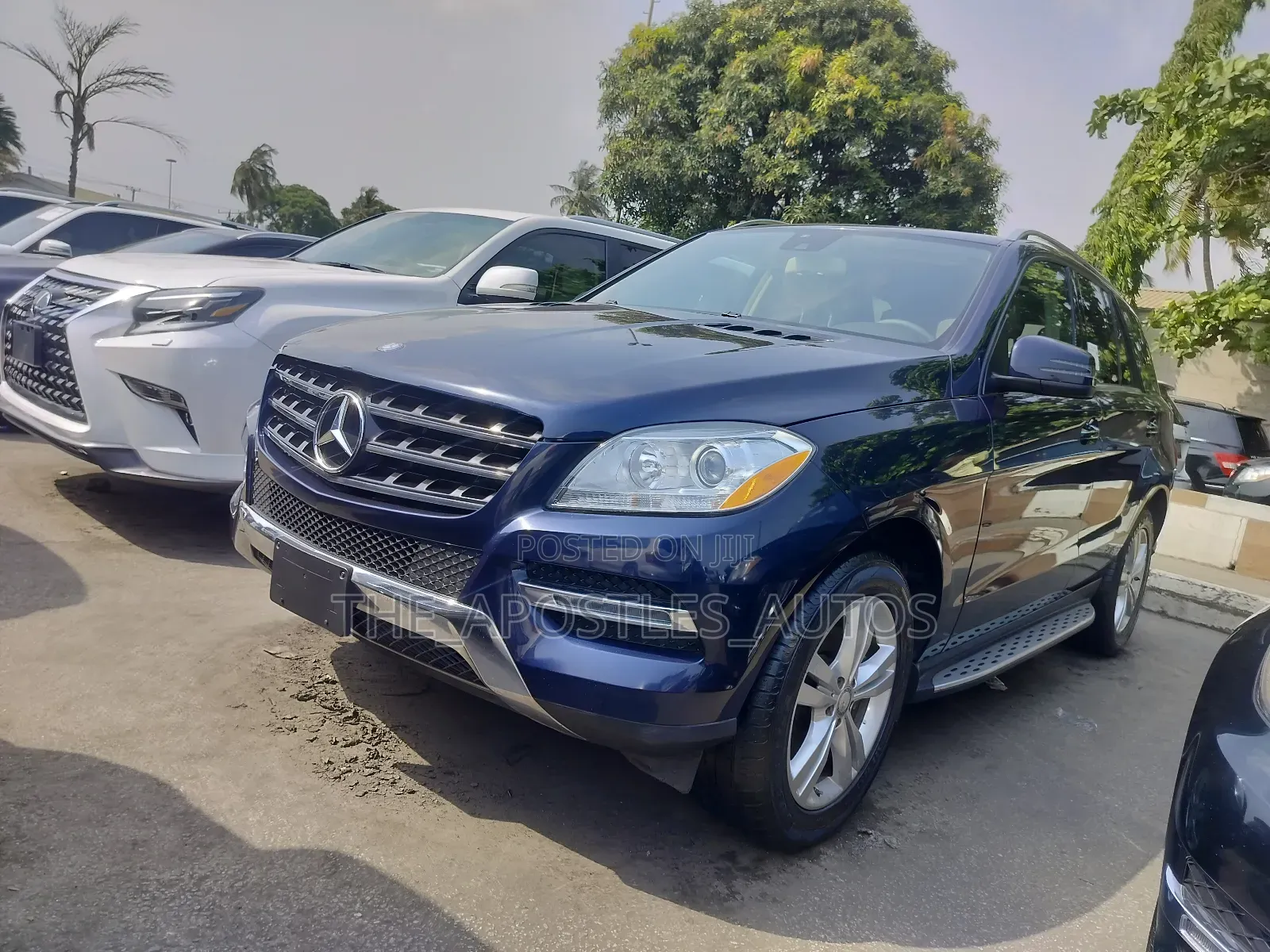 Mercedes-Benz M Class ML 350 4x2 2013 Blue