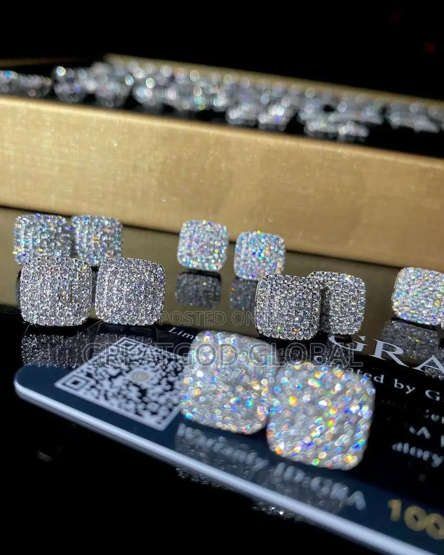New Moissanite Diamonds Studs Now Available ||
