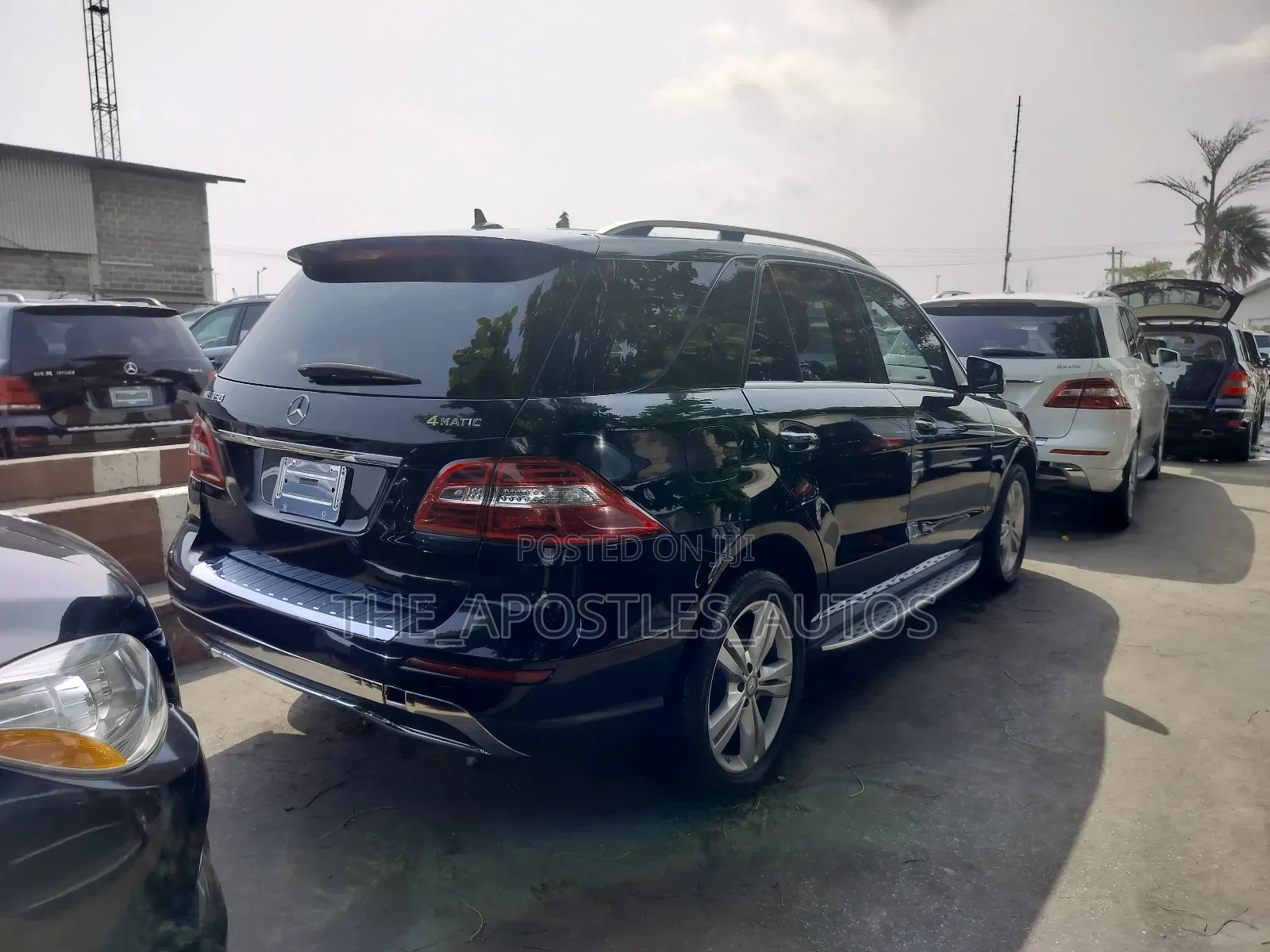 Mercedes-Benz M Class ML 350 4x2 2013 Black