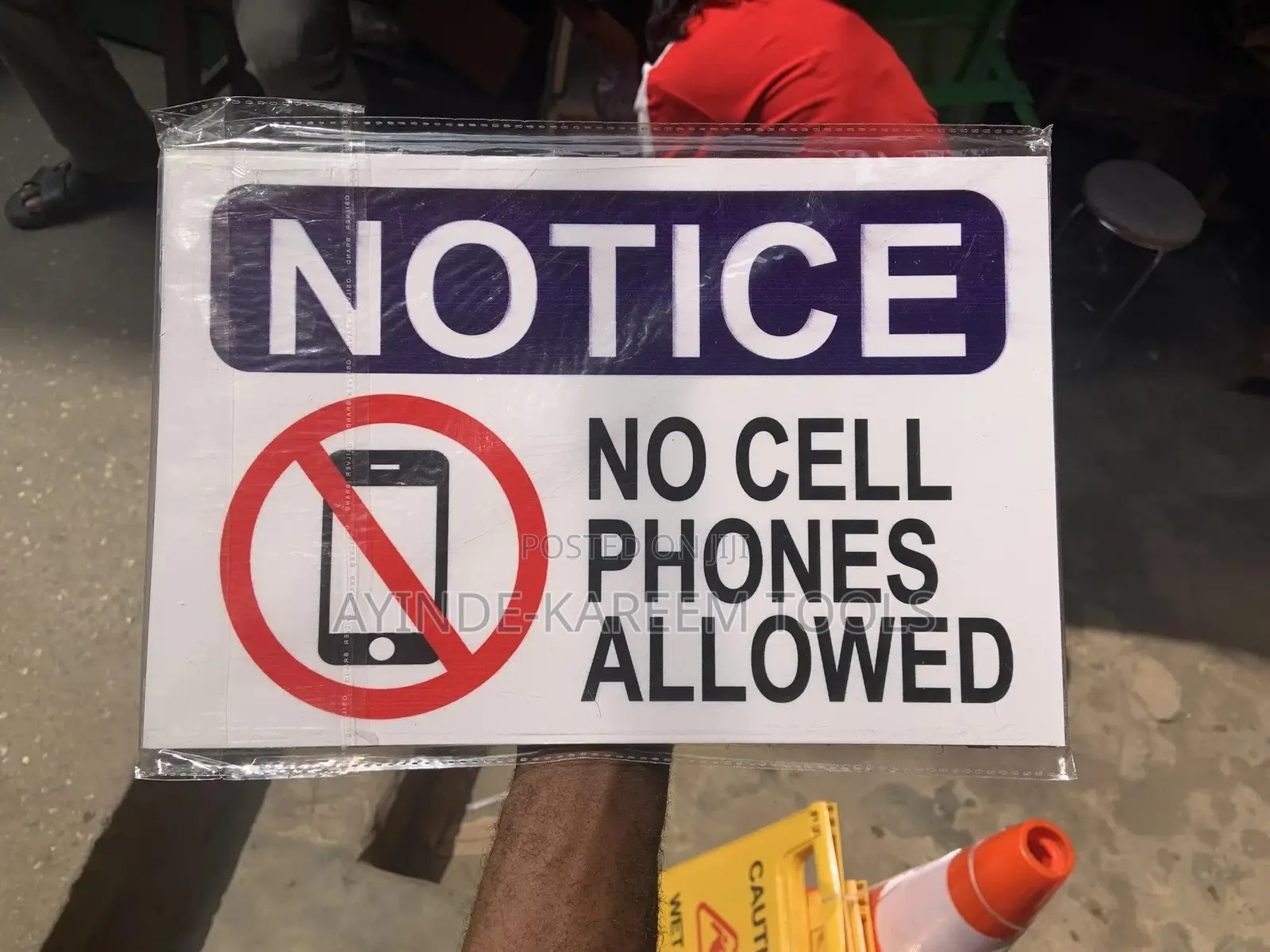 No Cell Phones Allowed