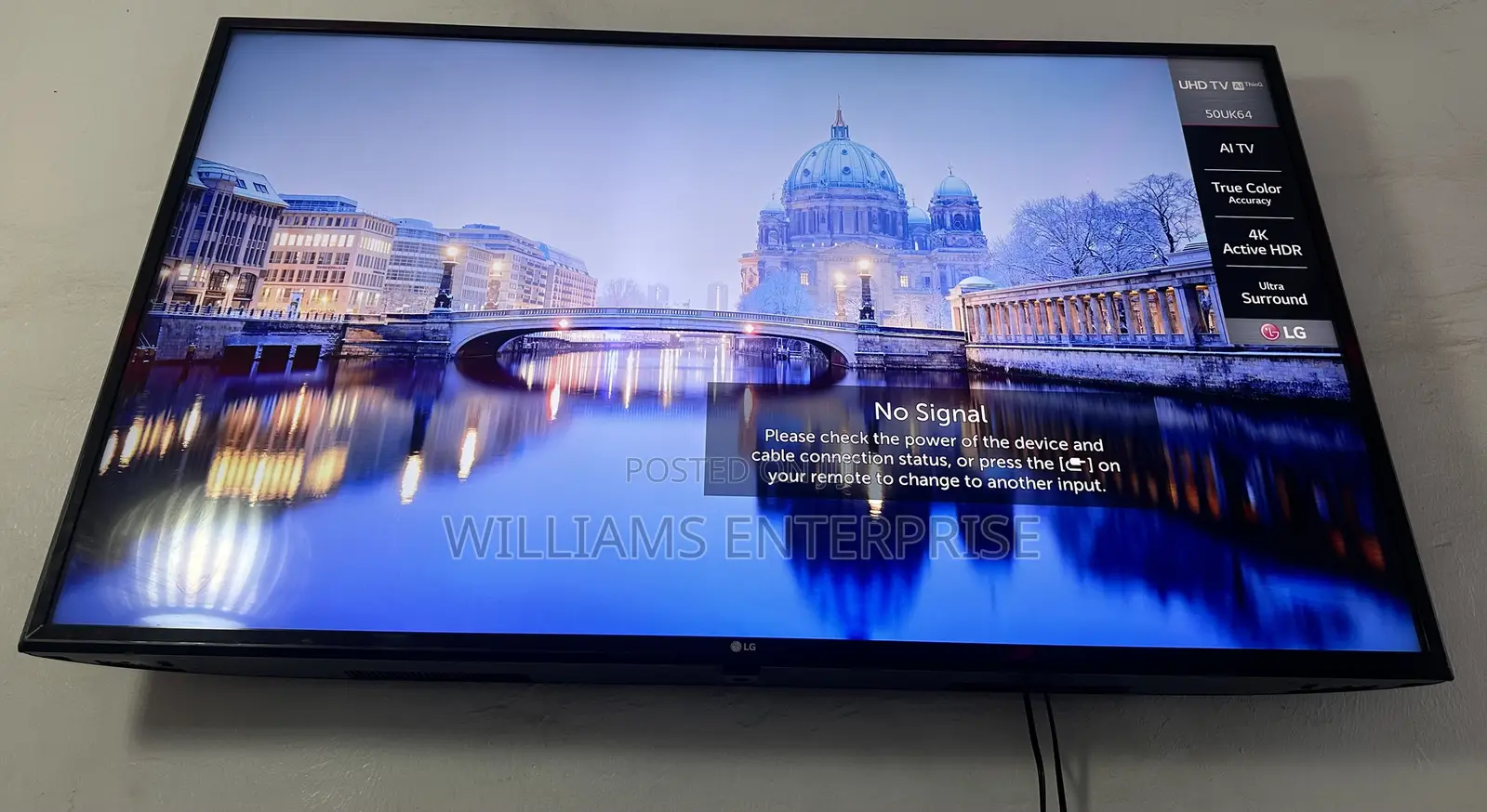 50 Inches LG Ultra HD TV