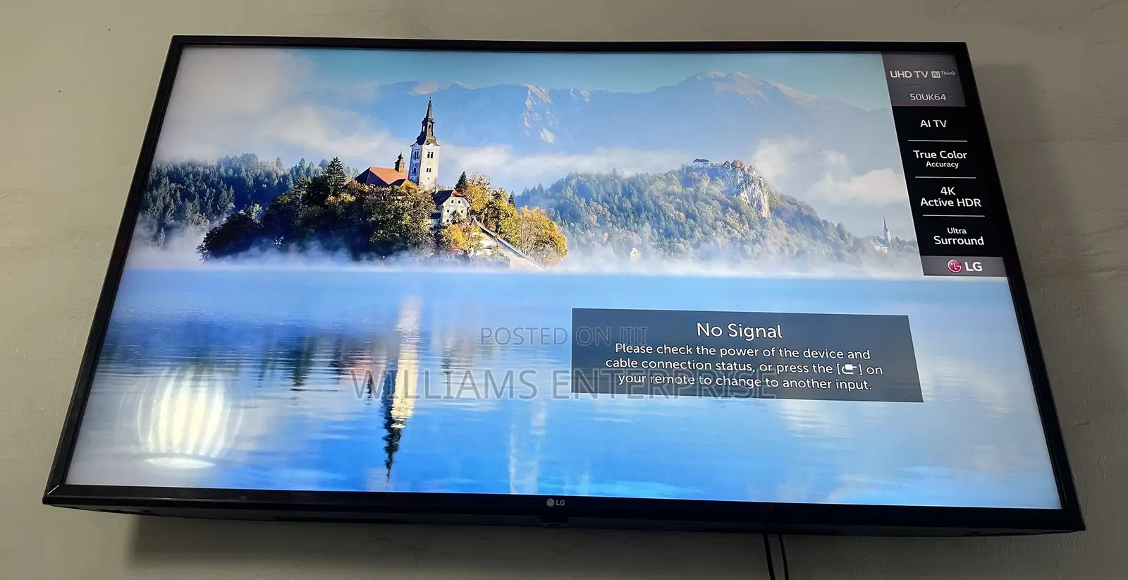 50 Inches LG Ultra HD TV