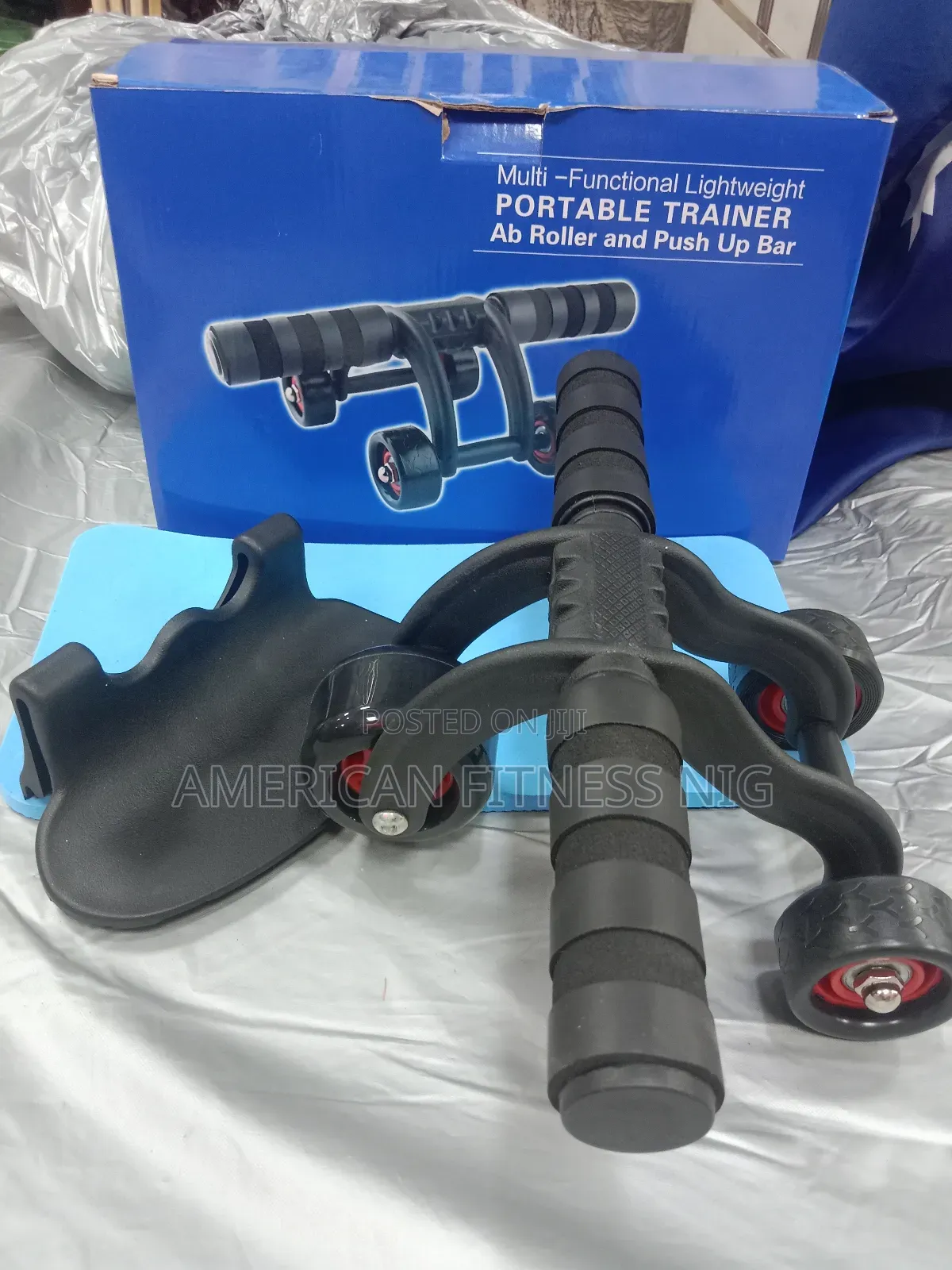 Ab Roller and Push Up Bar