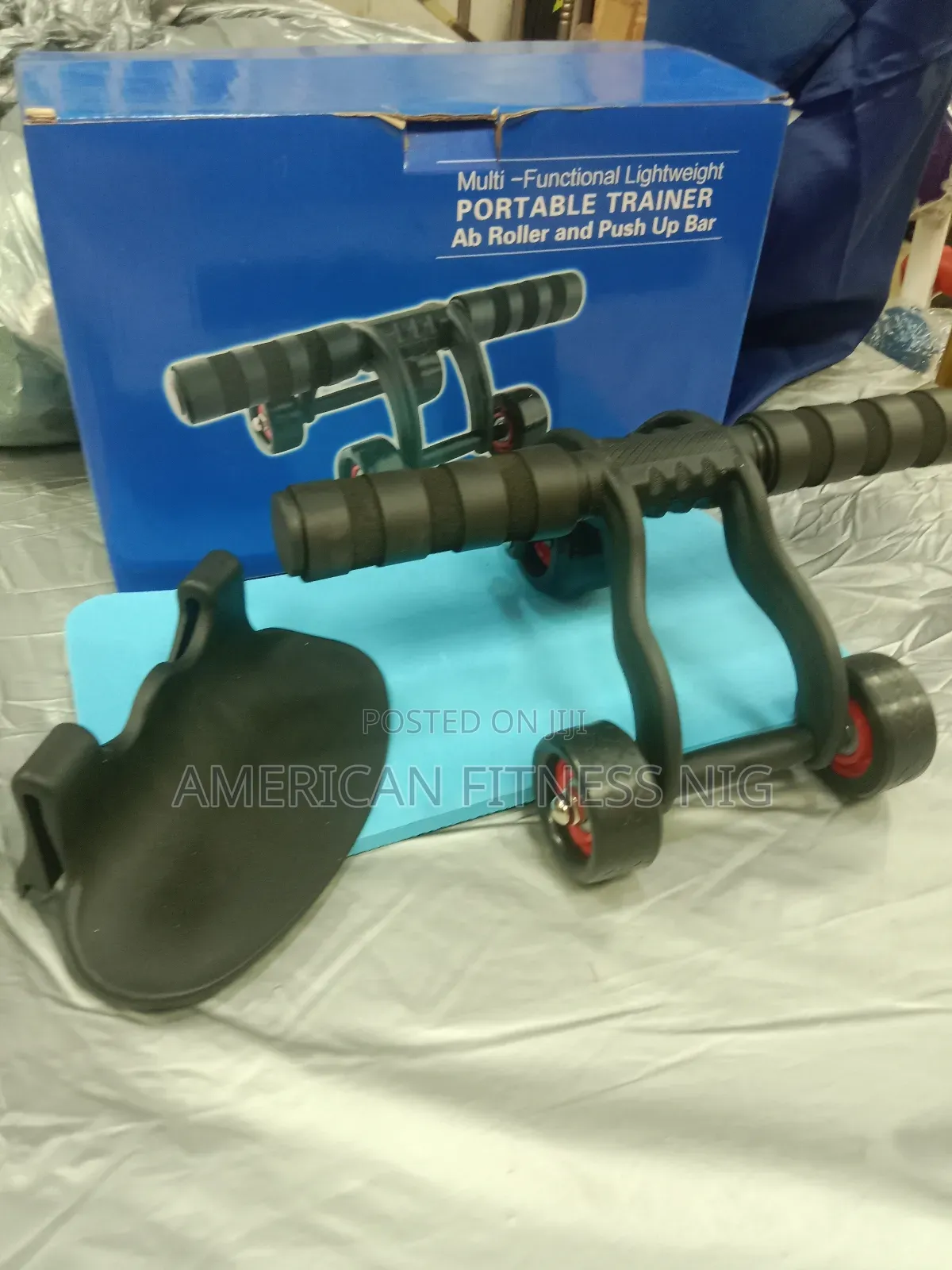 Ab Roller and Push Up Bar