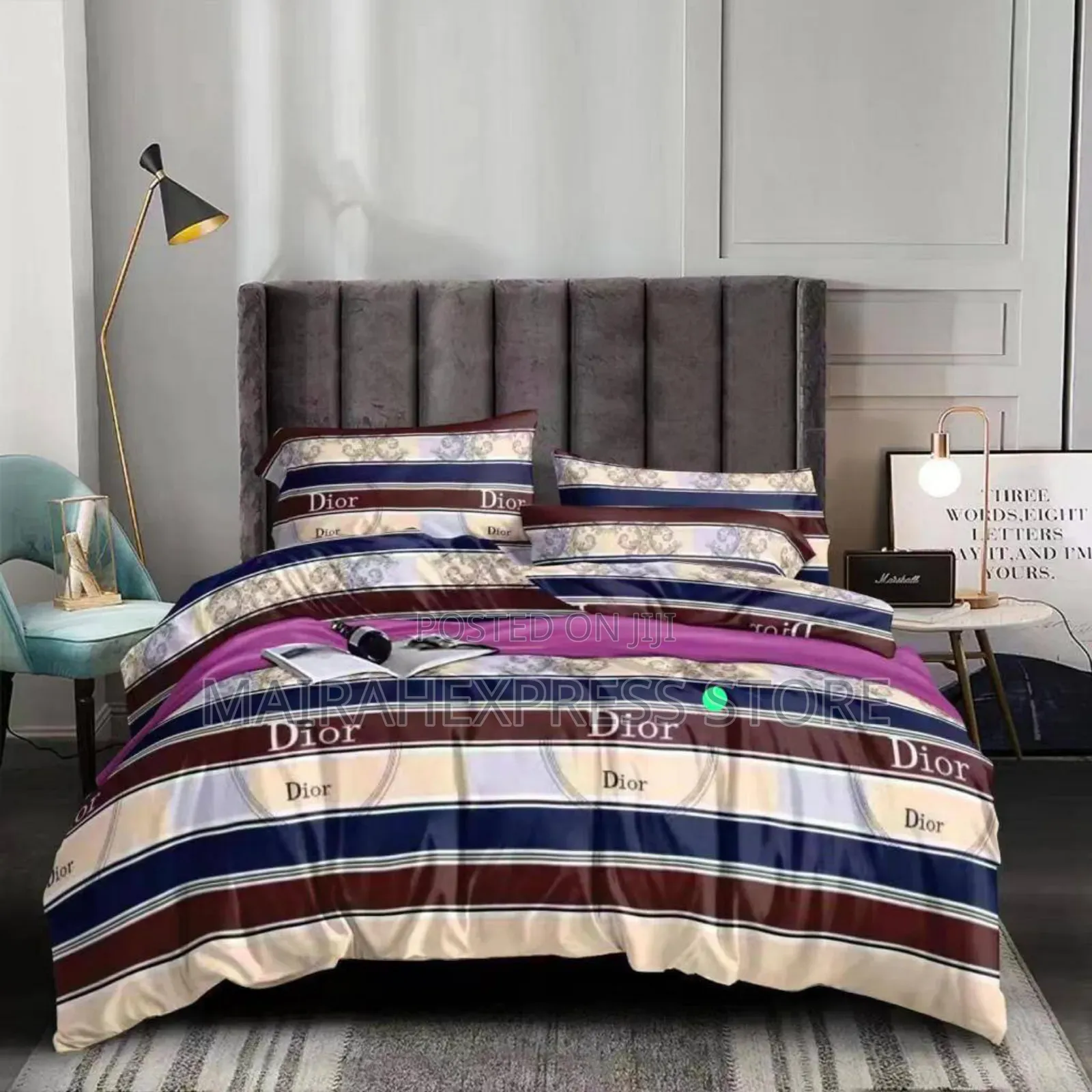6by6 Duvet Bedsheet and 4 Pillowcase