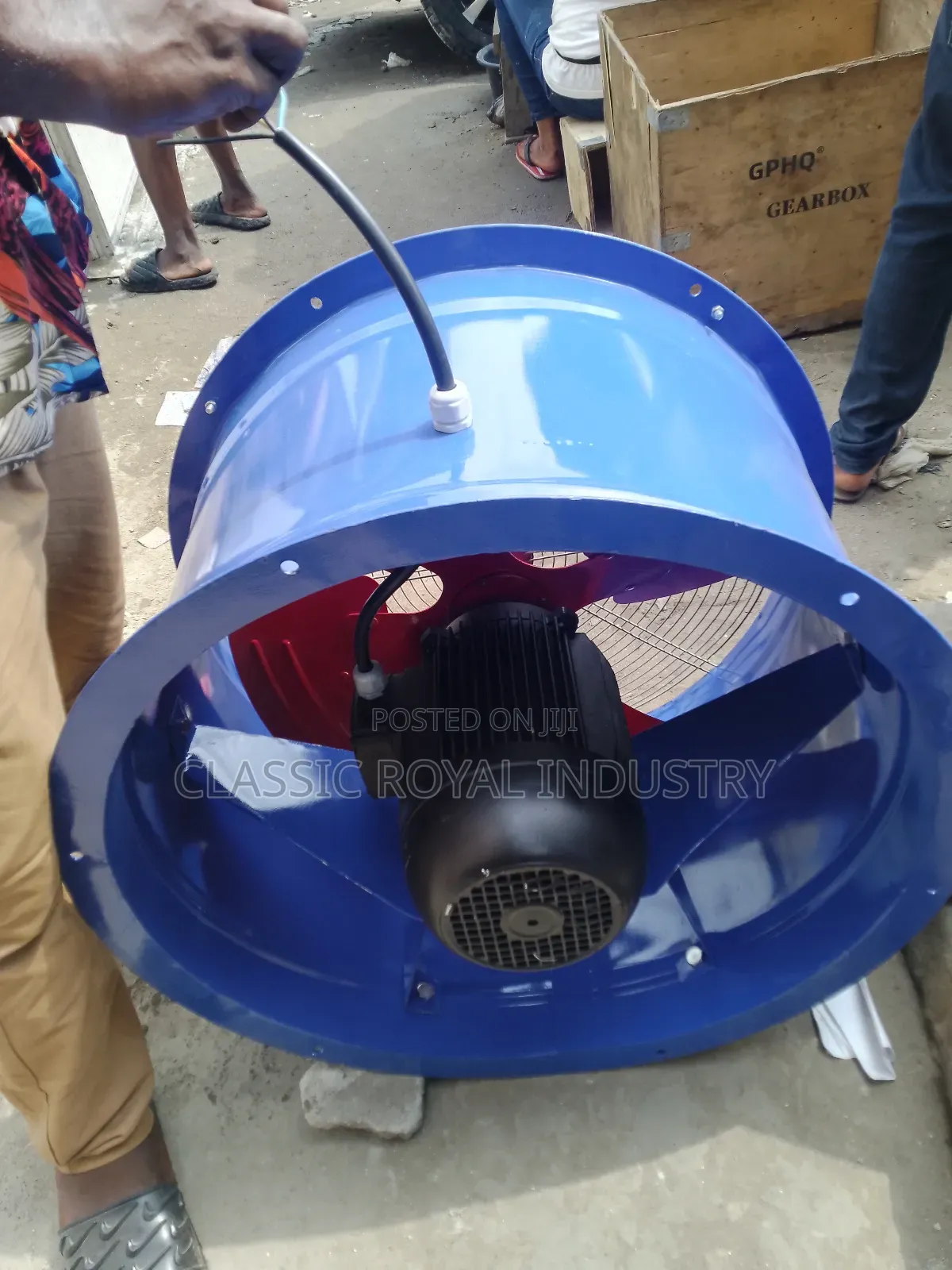 Industrial Heat Extractor Fan 24" 4 KW