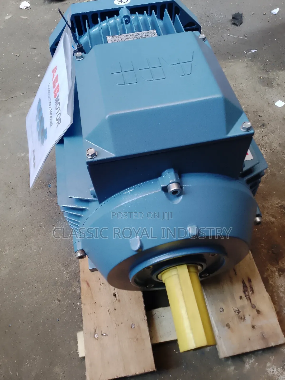 ABB Electric Motor 11 KW 15 HP 1460 RPM