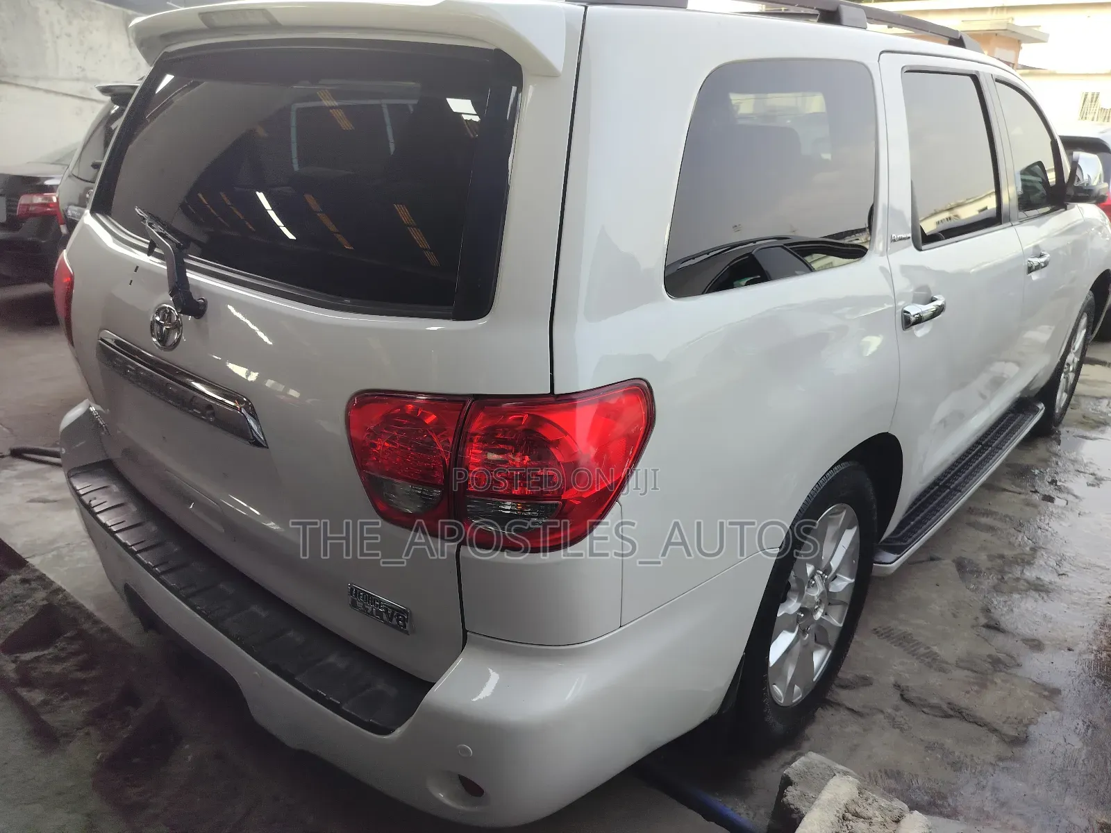 Toyota Sequoia 2011 White