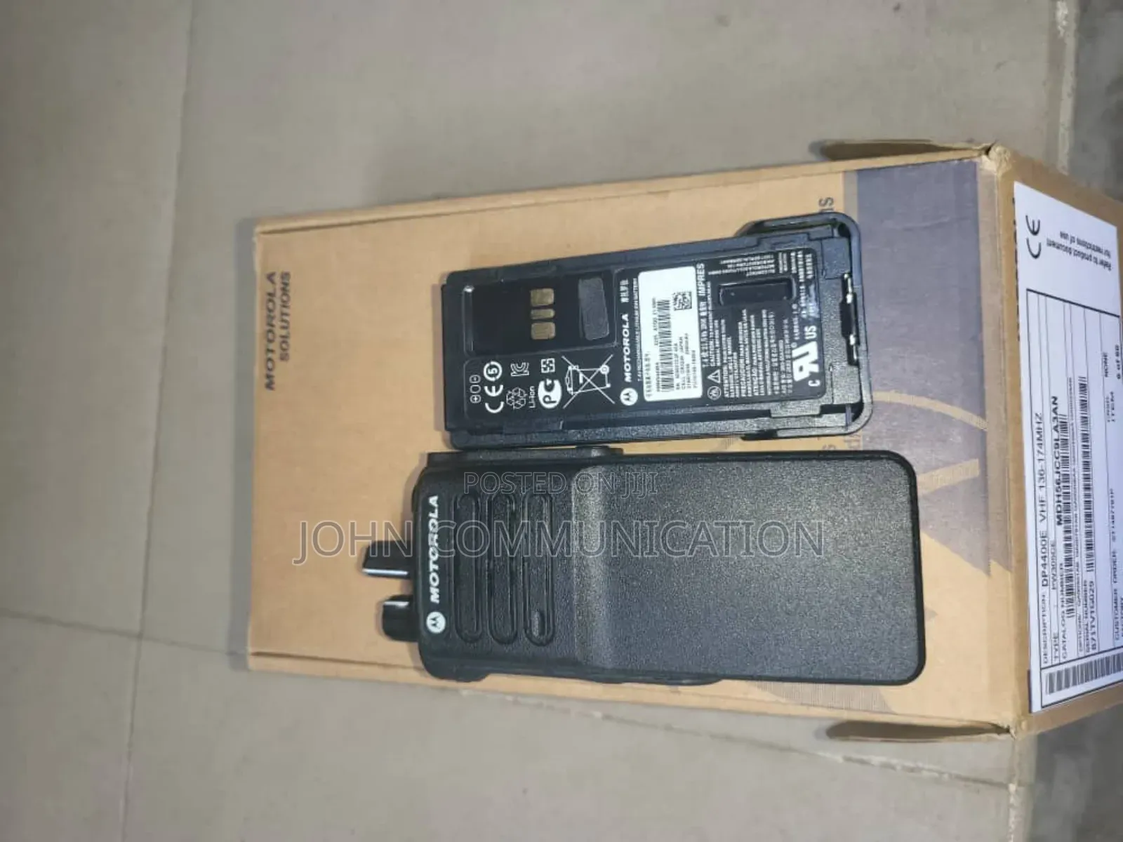 Motorola Dp4400e VHF Radio Digital Walkie Talkie