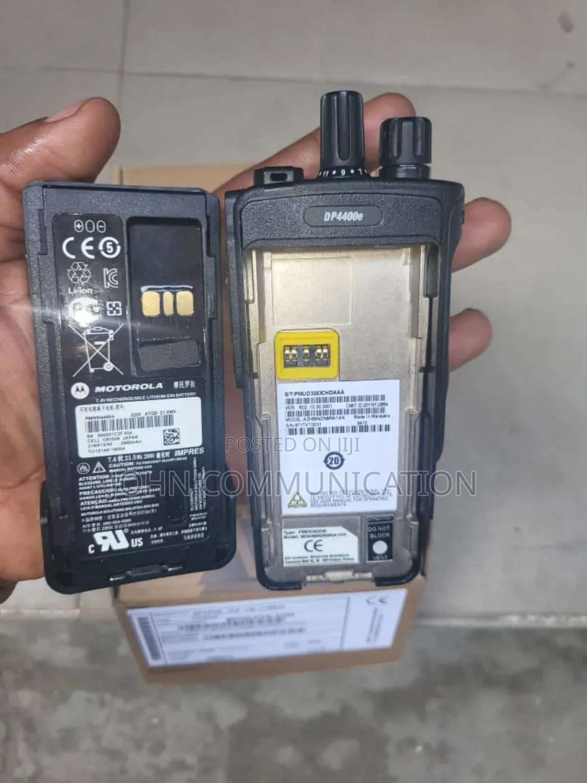 Motorola Dp4400e VHF Radio Digital Walkie Talkie