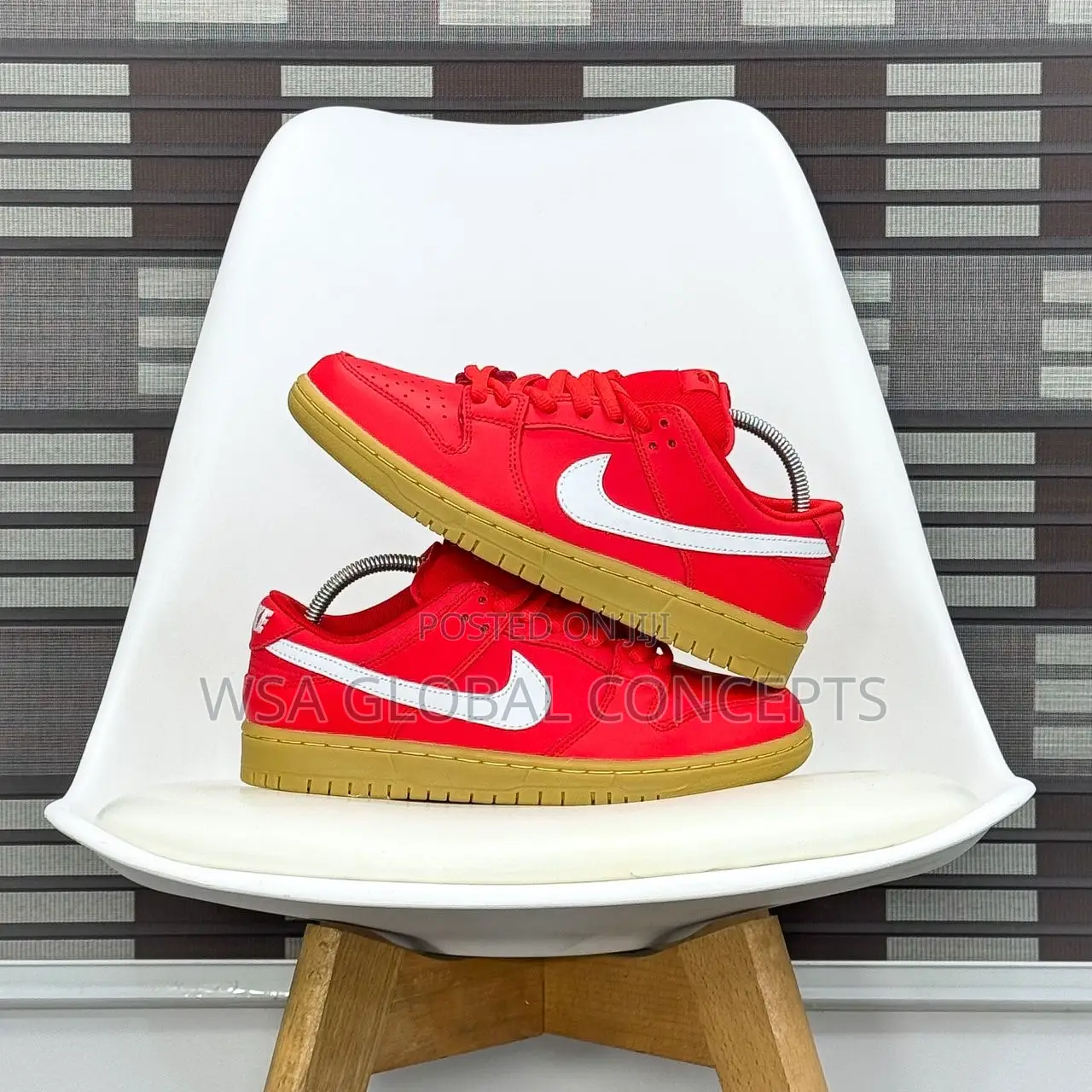 Nike Sb Dunk Low Pro ISO Orange Label University Red Gum