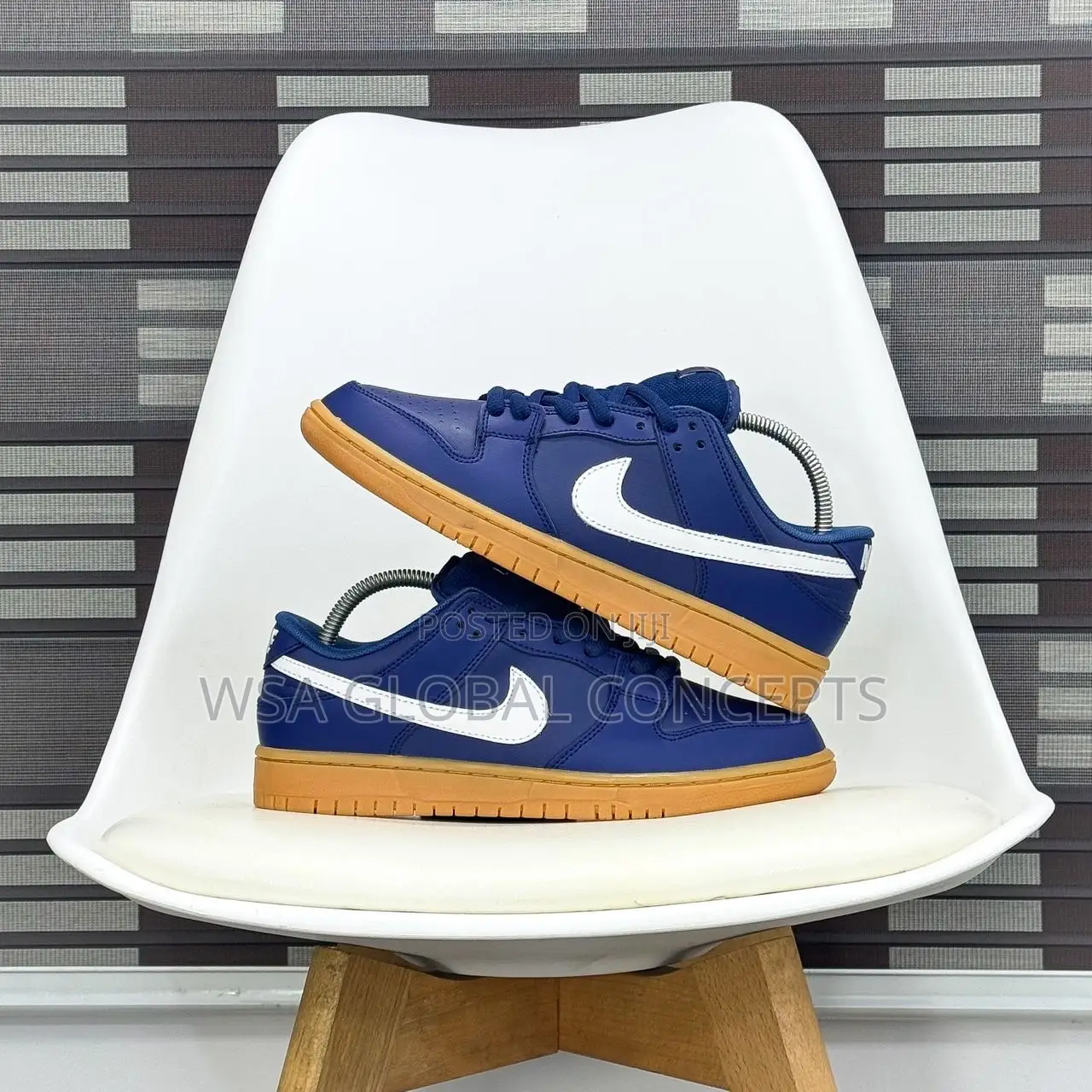 Nike Sb Dunk Low Pro ISO Orange Label Navy Gum