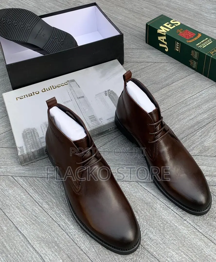 Original Renato Dulbecc Leather Chelsea Boots
