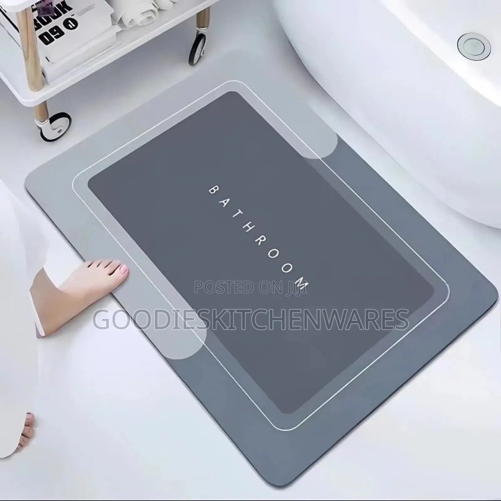 Bathroom Water Absorbent Mat (Big)