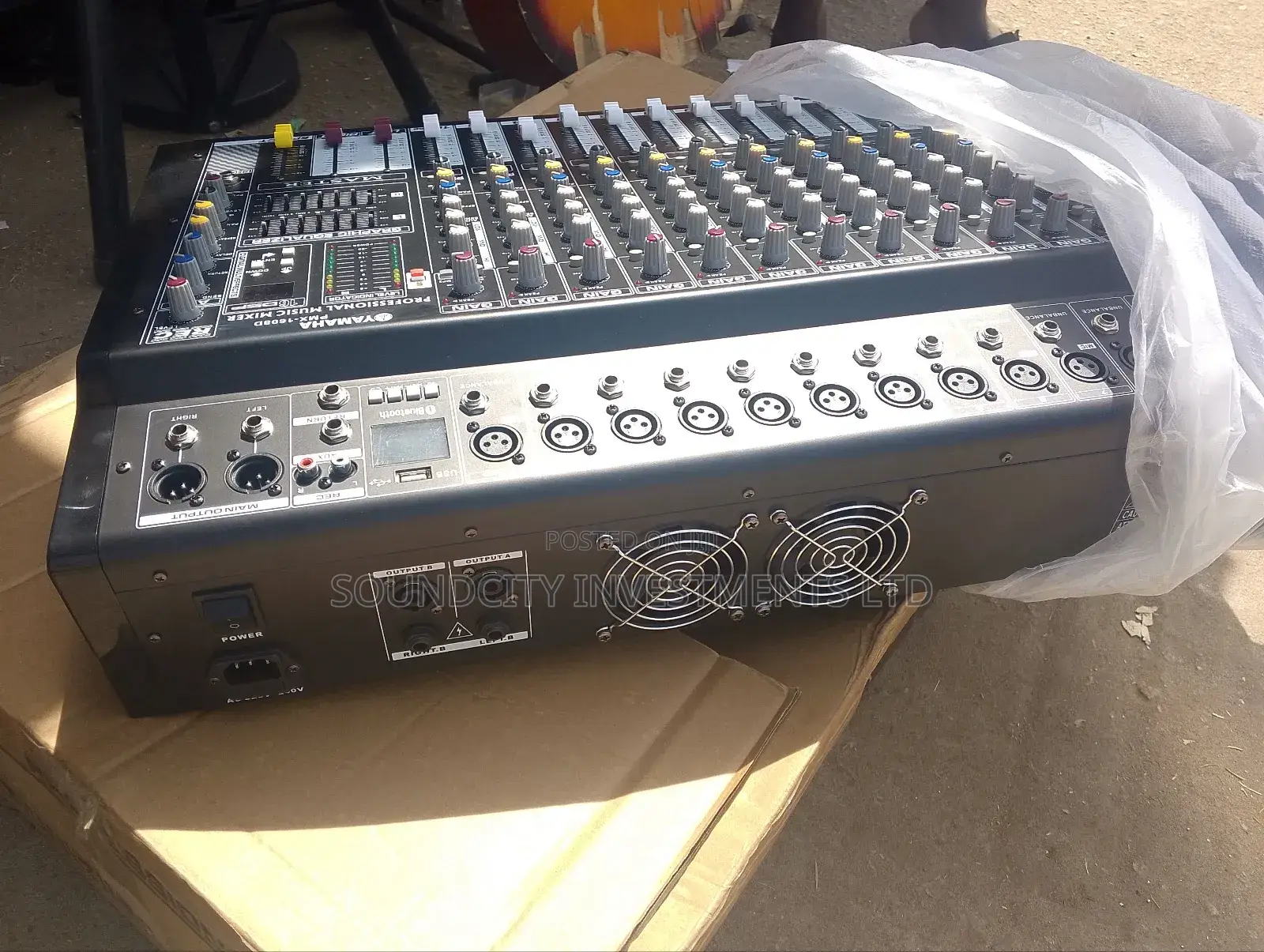 16channels Yamaha Powered Mixer