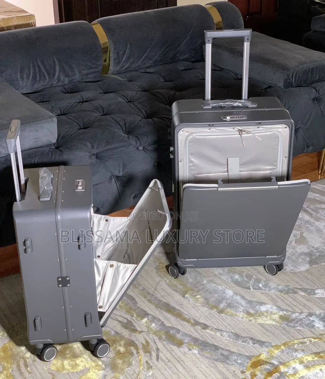 Travel Luggage Luxury Box 2in1 Set – Spacious, Strong Durable