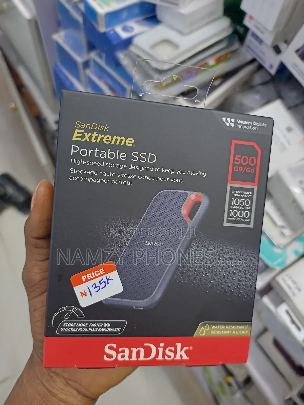 Sandisk Extreme Portable SSD 500GB