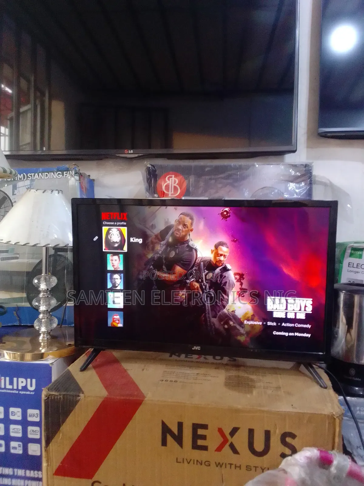 Newly Arrived 24inch JVC Smart Tv( Uk Imported)Free Netflix